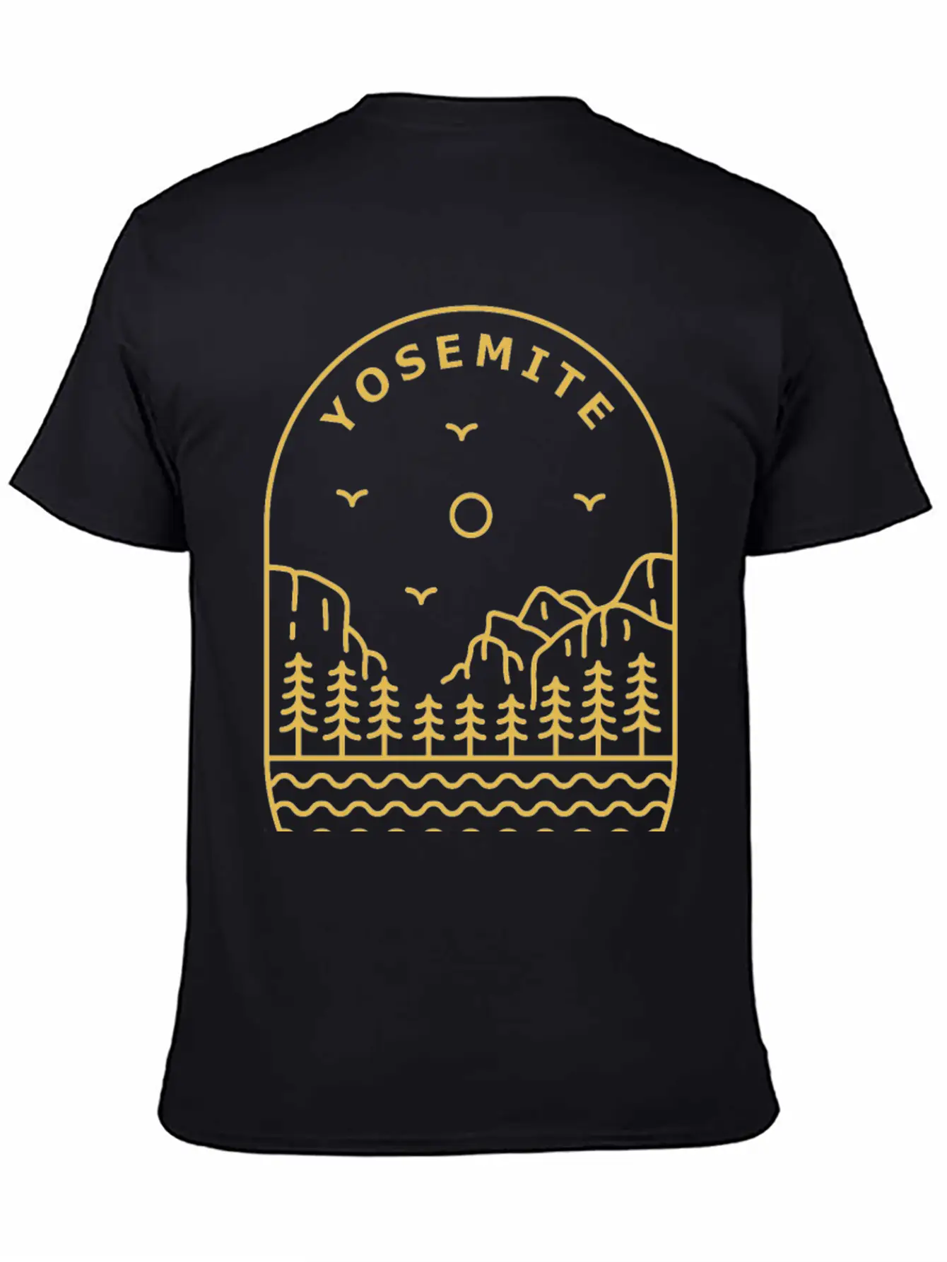 Yosemite Lightweight Cotton T-Shirt – Daily Comfort Graphic Shirt