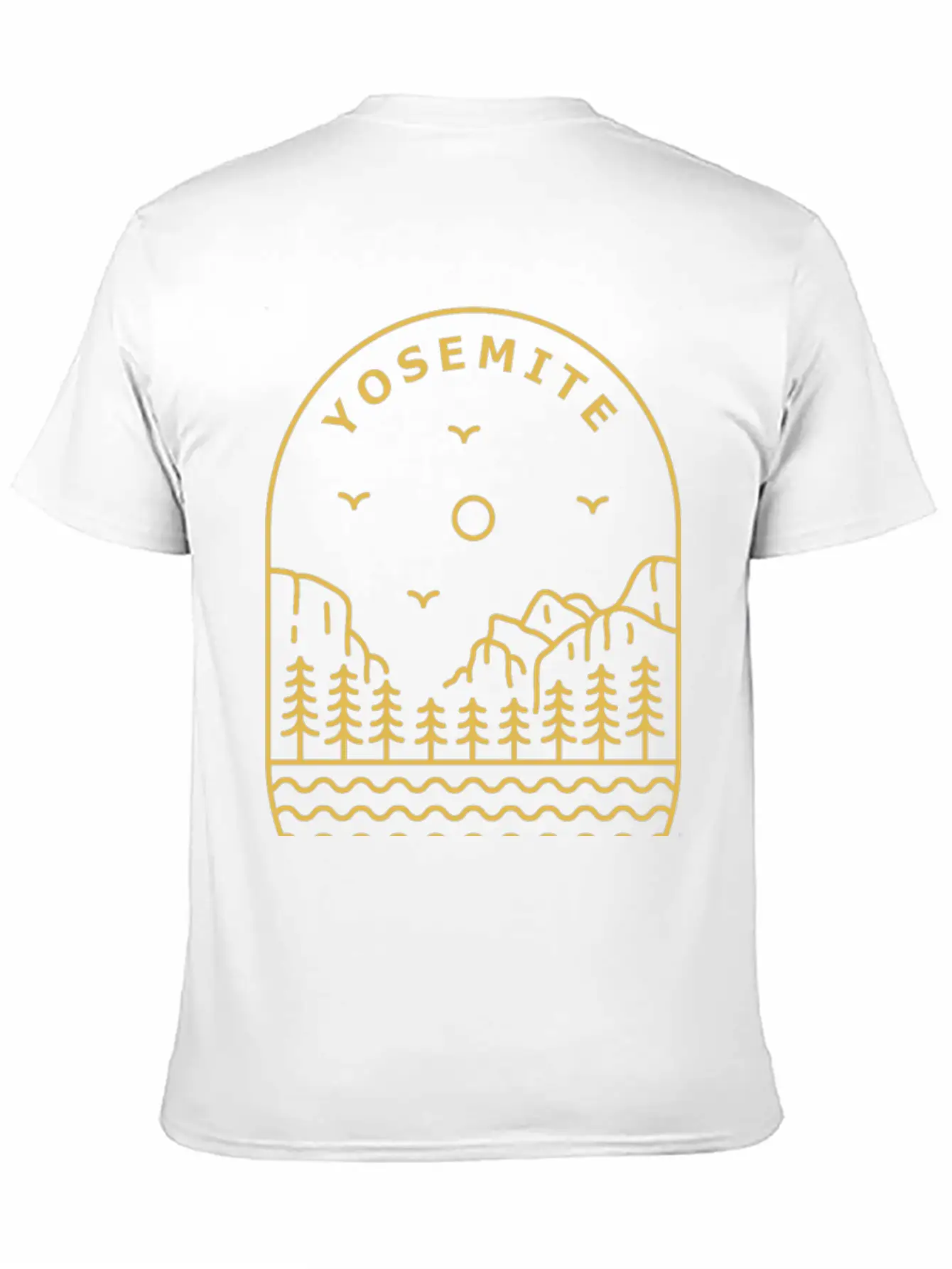 Yosemite Lightweight Cotton T-Shirt – Daily Comfort Graphic Shirt