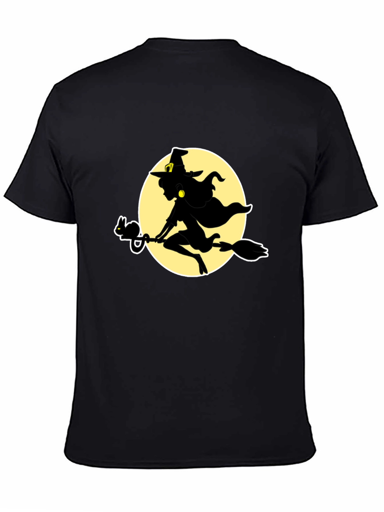 Witch & Cat Silhouette T-Shirt