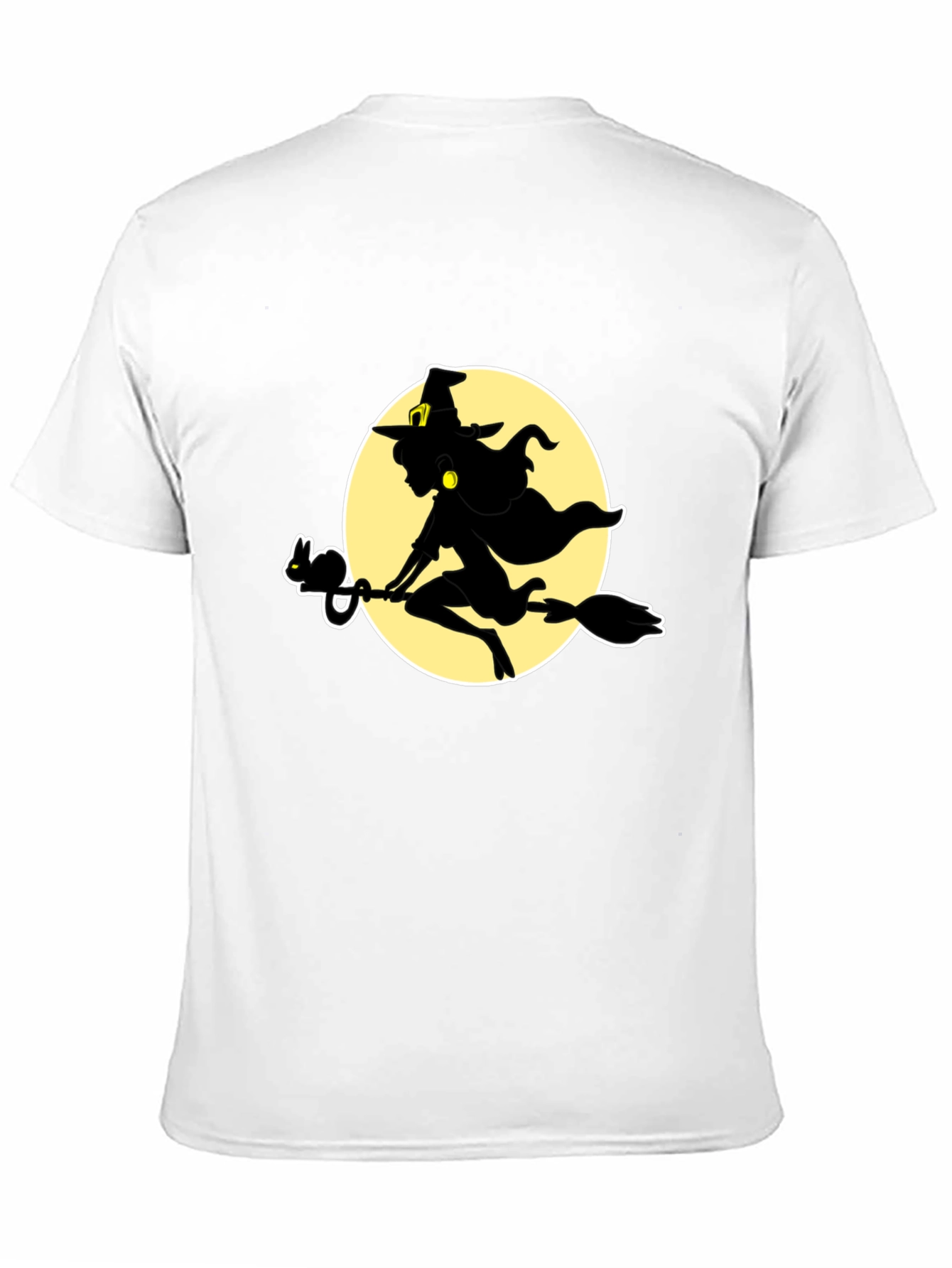 Witch & Cat Silhouette T-Shirt