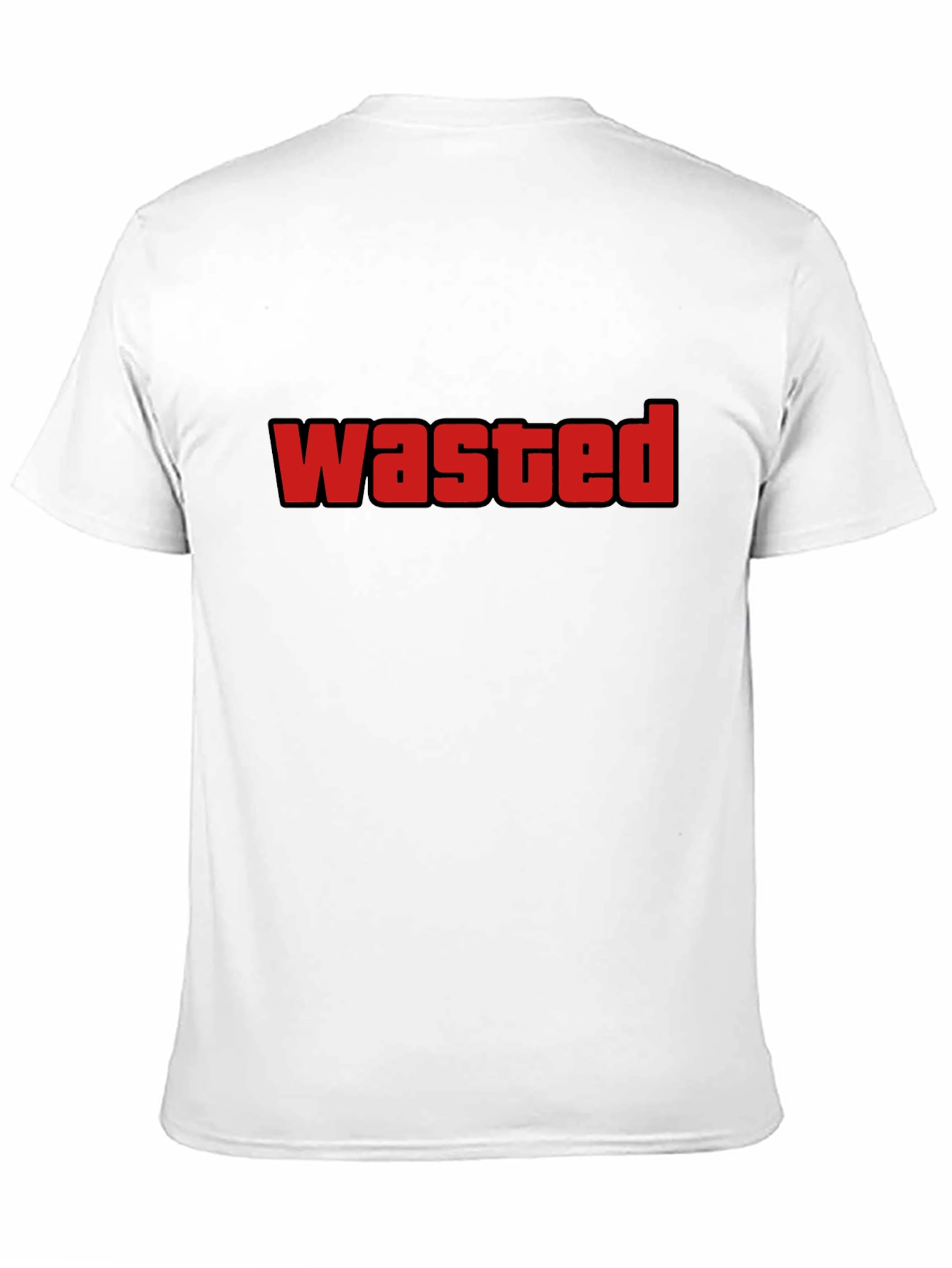 Wasted Graphic Tee - Soft Cotton Crewneck