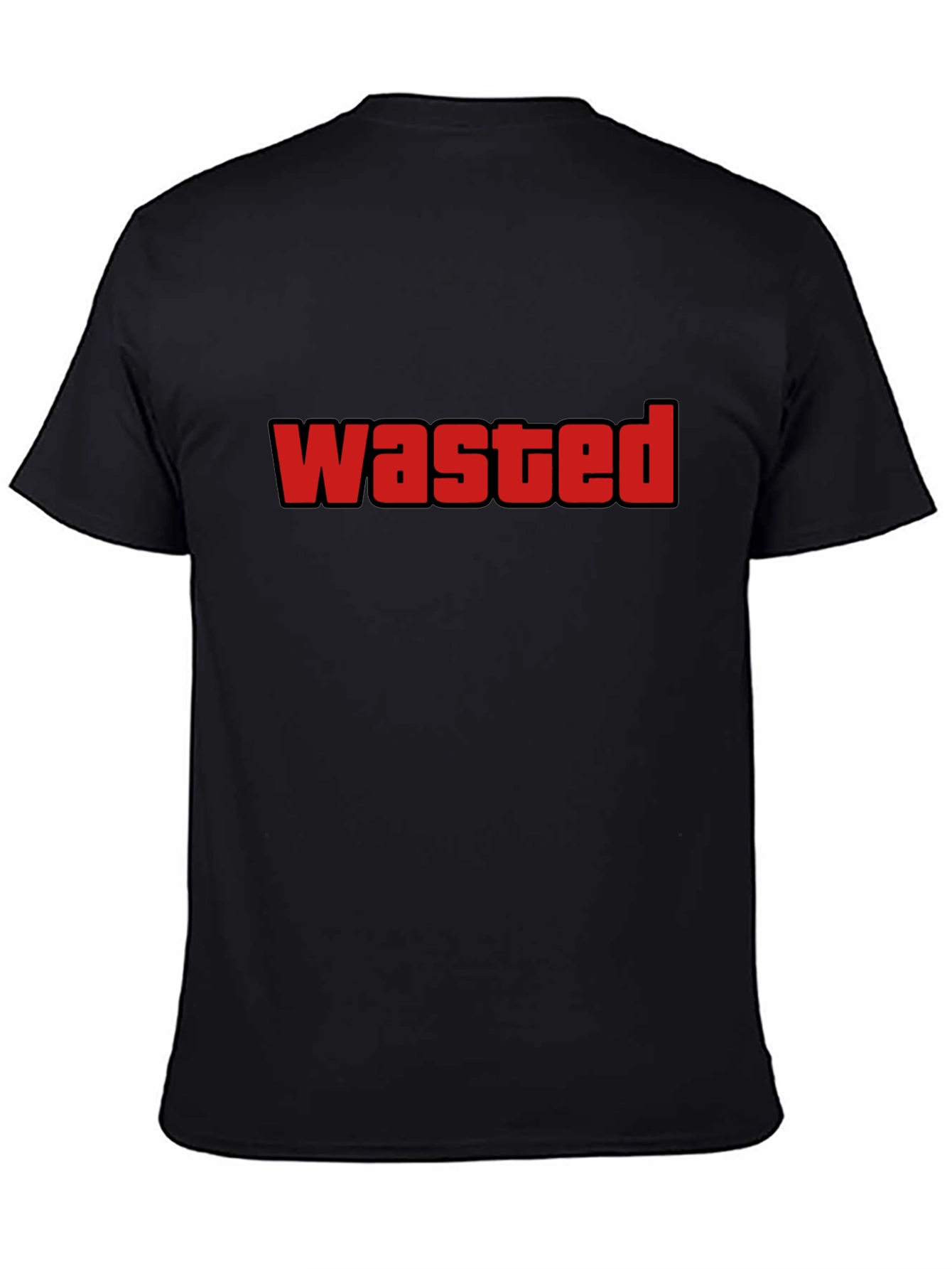 Wasted Graphic Tee - Soft Cotton Crewneck