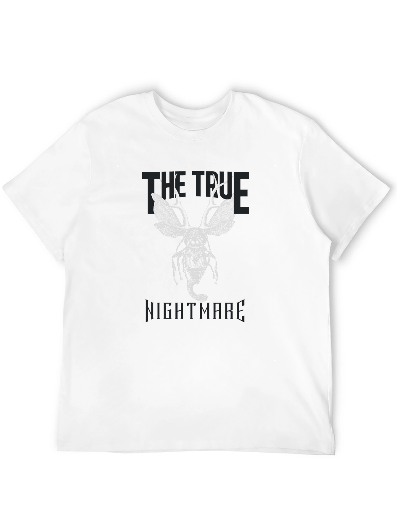 The True Nightmare Graphic T-Shirt - Black
