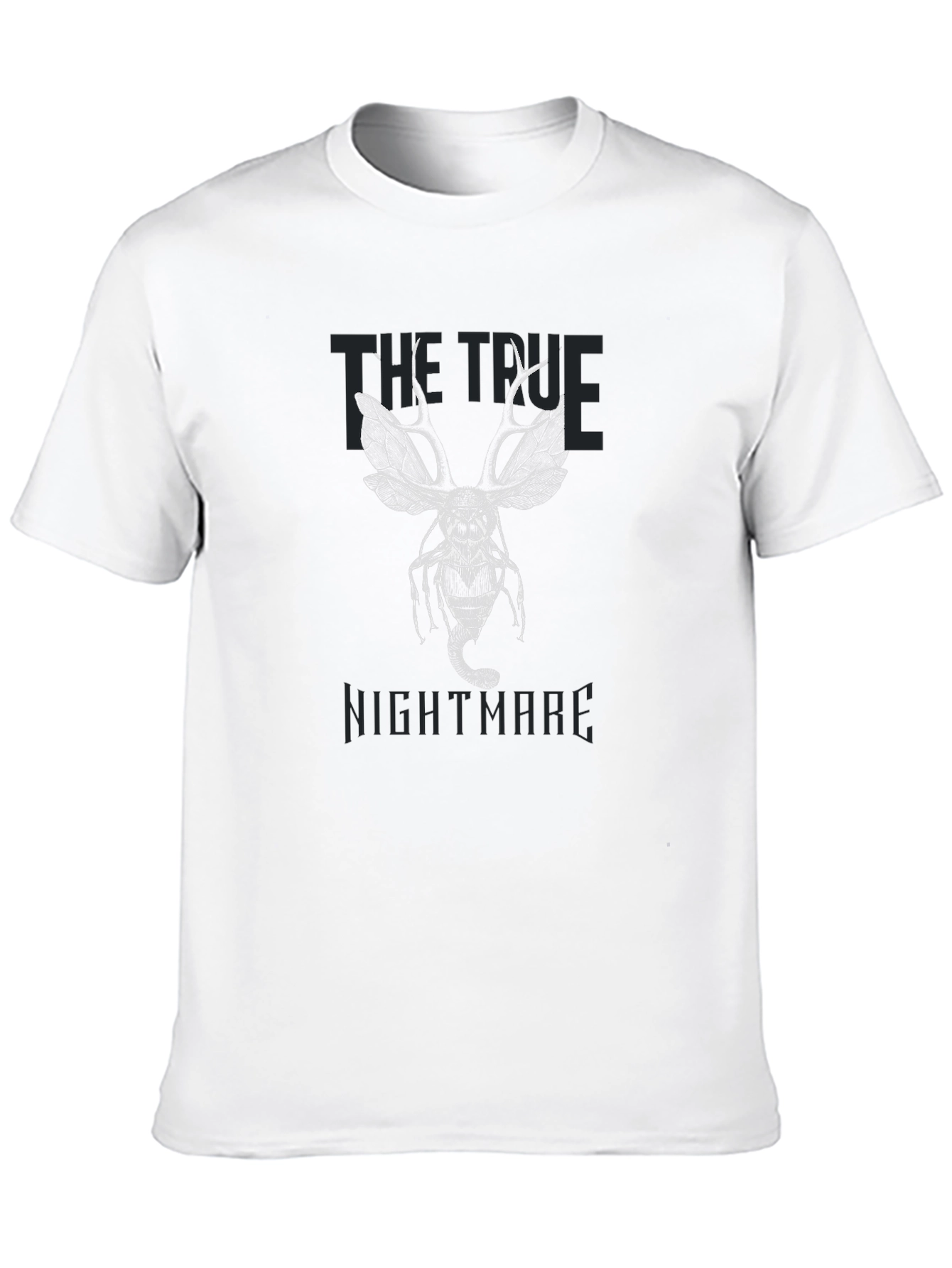 The True Nightmare Graphic T-Shirt - Black
