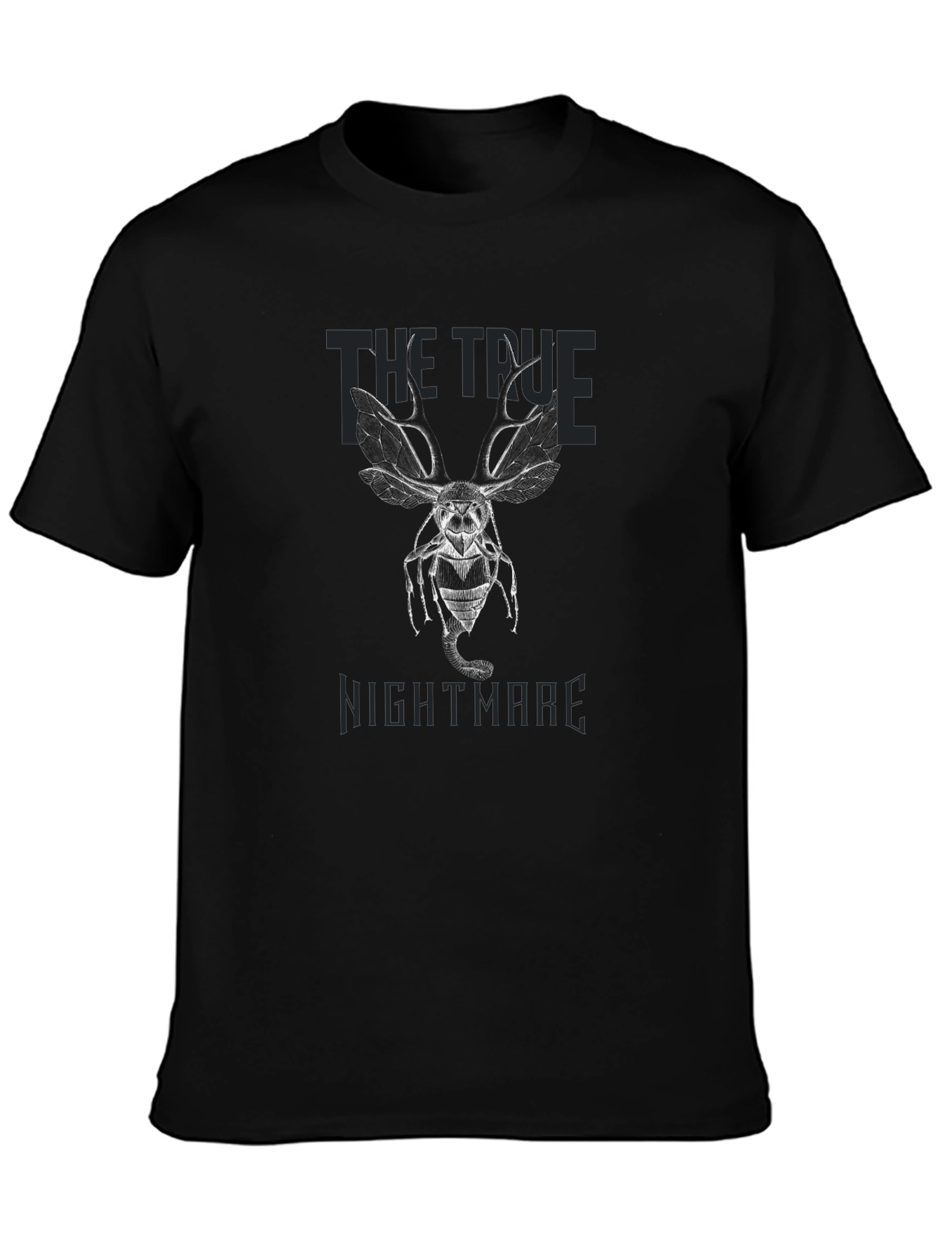 The True Nightmare Graphic T-Shirt - Black