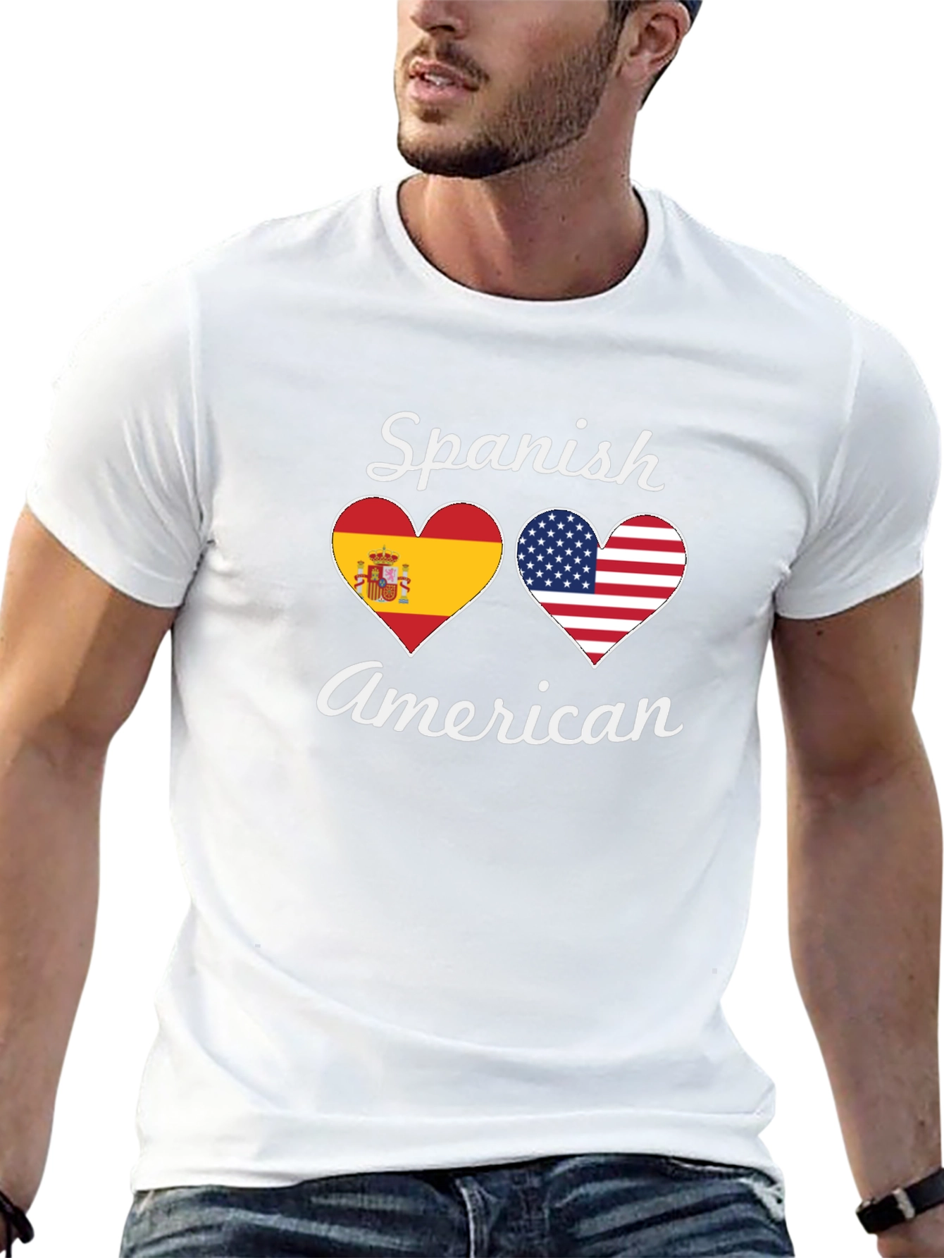 Spanish American Pride Graphic T-Shirt