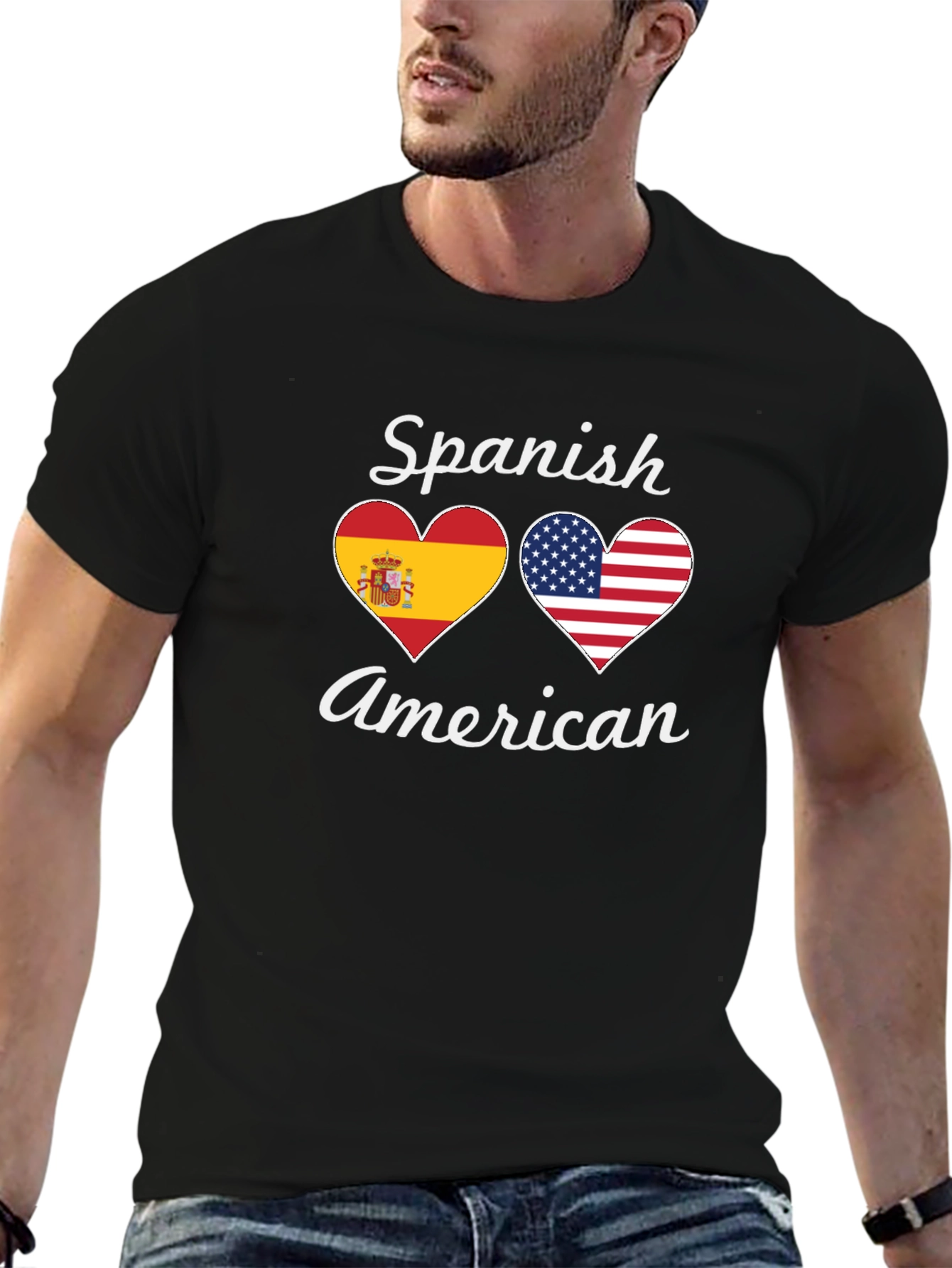 Spanish American Pride Graphic T-Shirt