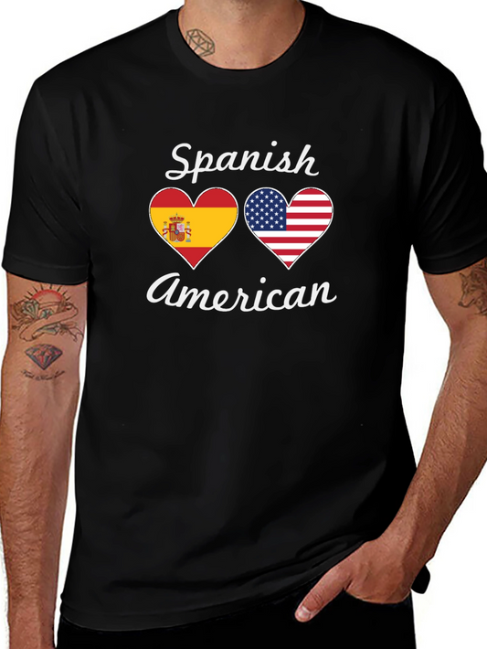 Spanish American Pride Graphic T-Shirt
