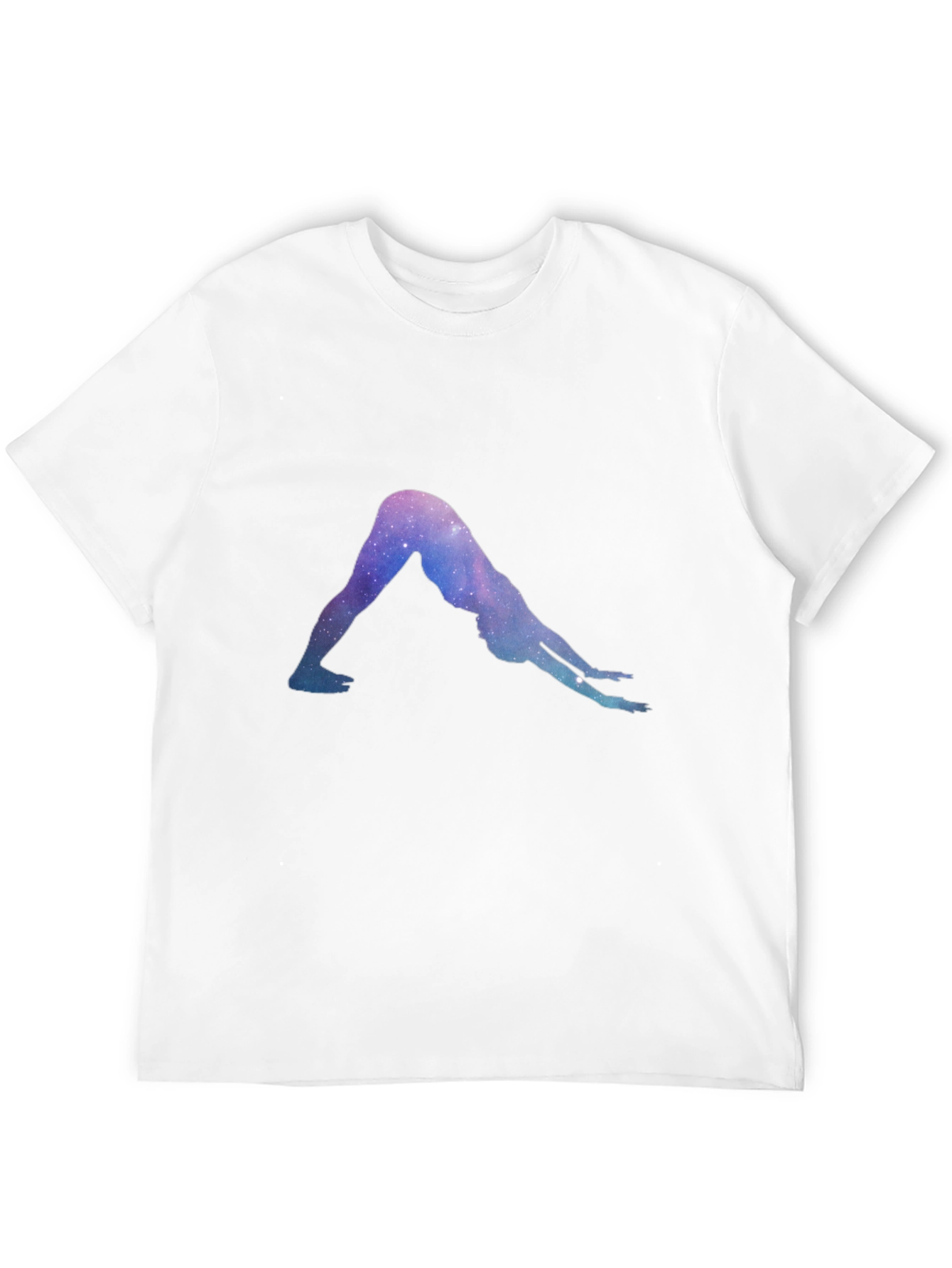 Yoga Pose Galaxy T-Shirt - Unisex Comfort