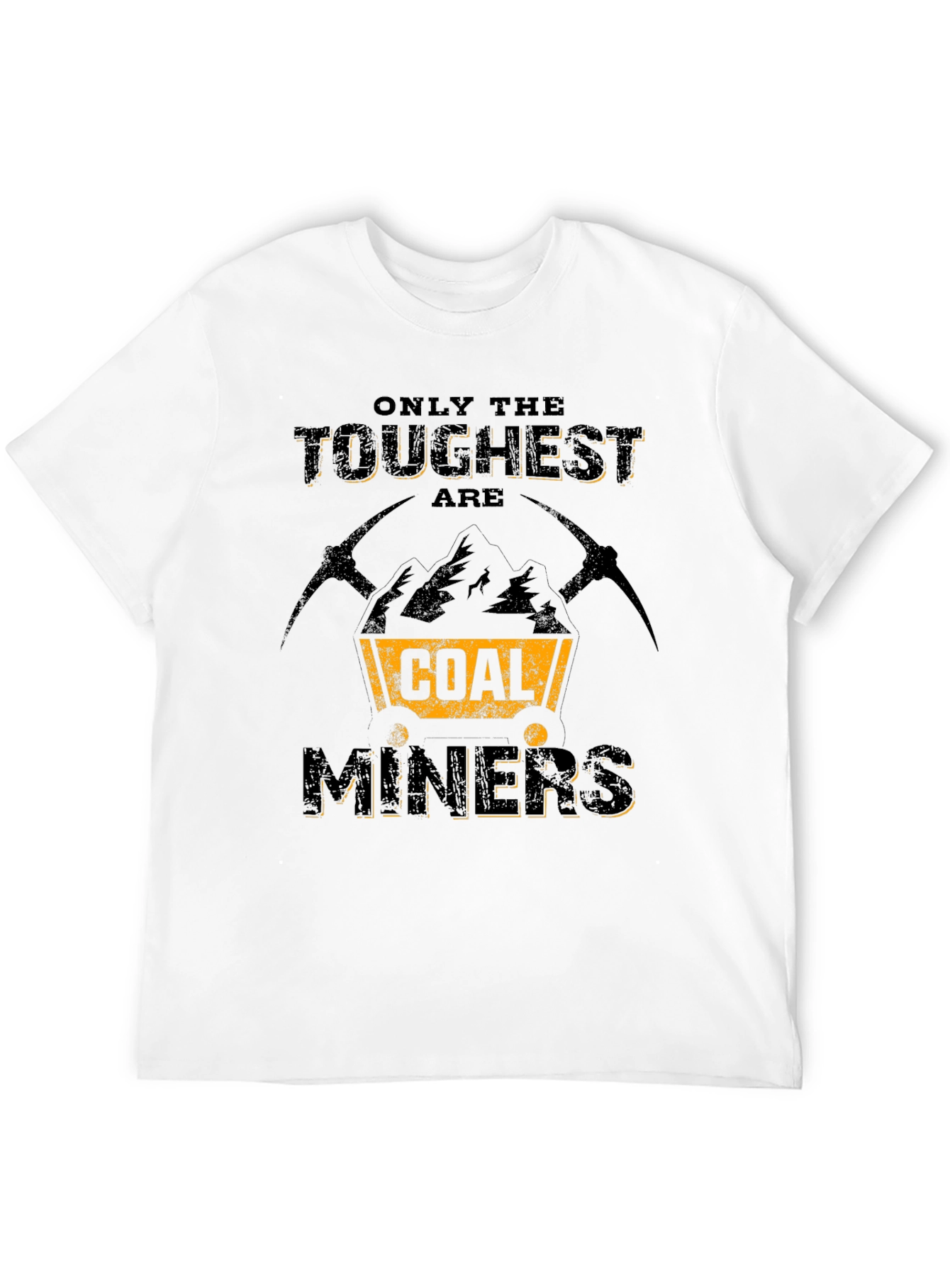 Toughest Coal Miners Graphic Tee - Black Crew Neck