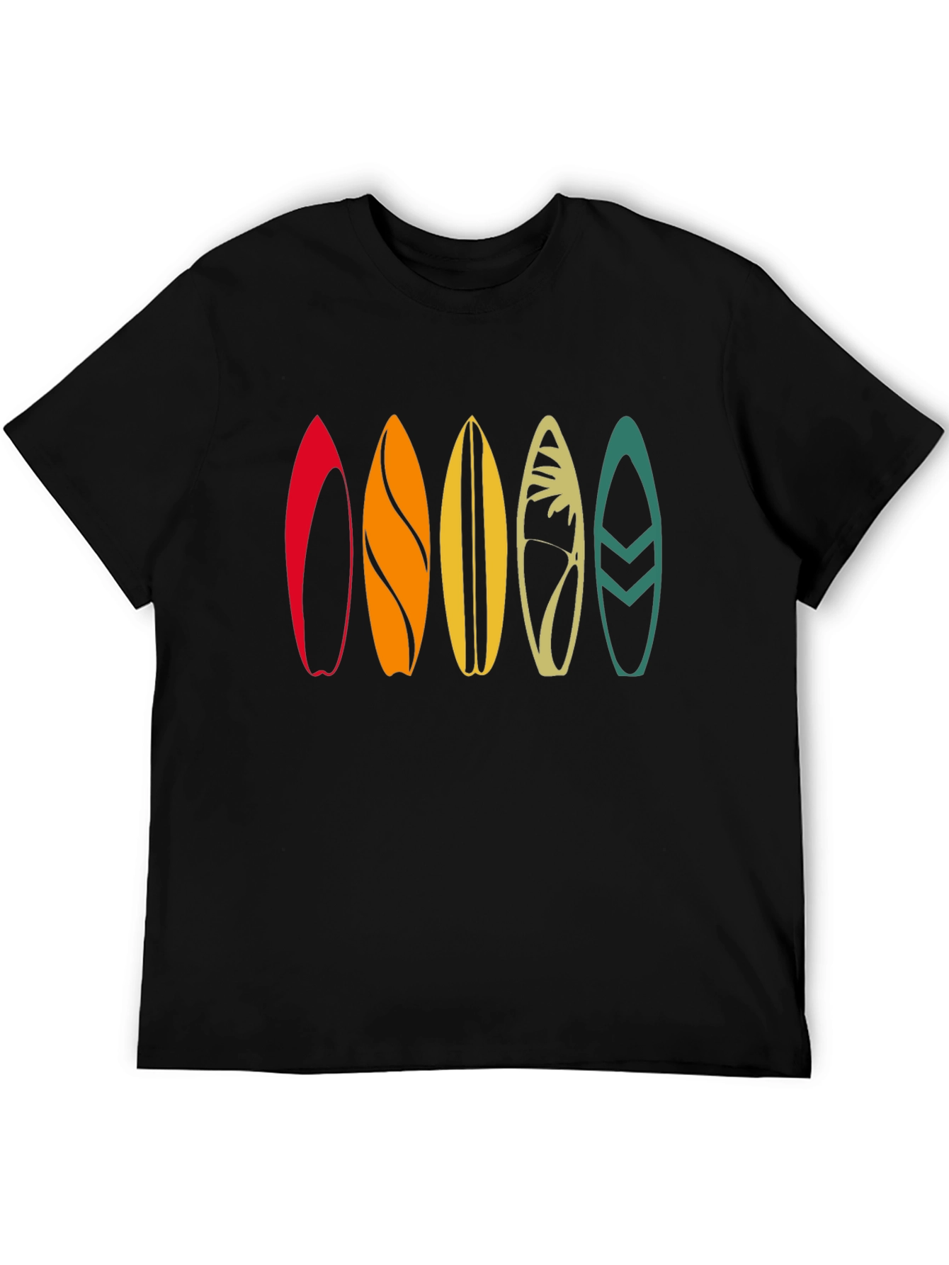 Retro Surfboard Graphic T-Shirt