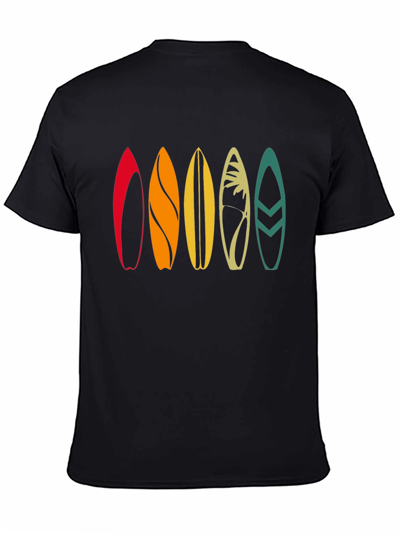 Retro Surfboard Graphic T-Shirt