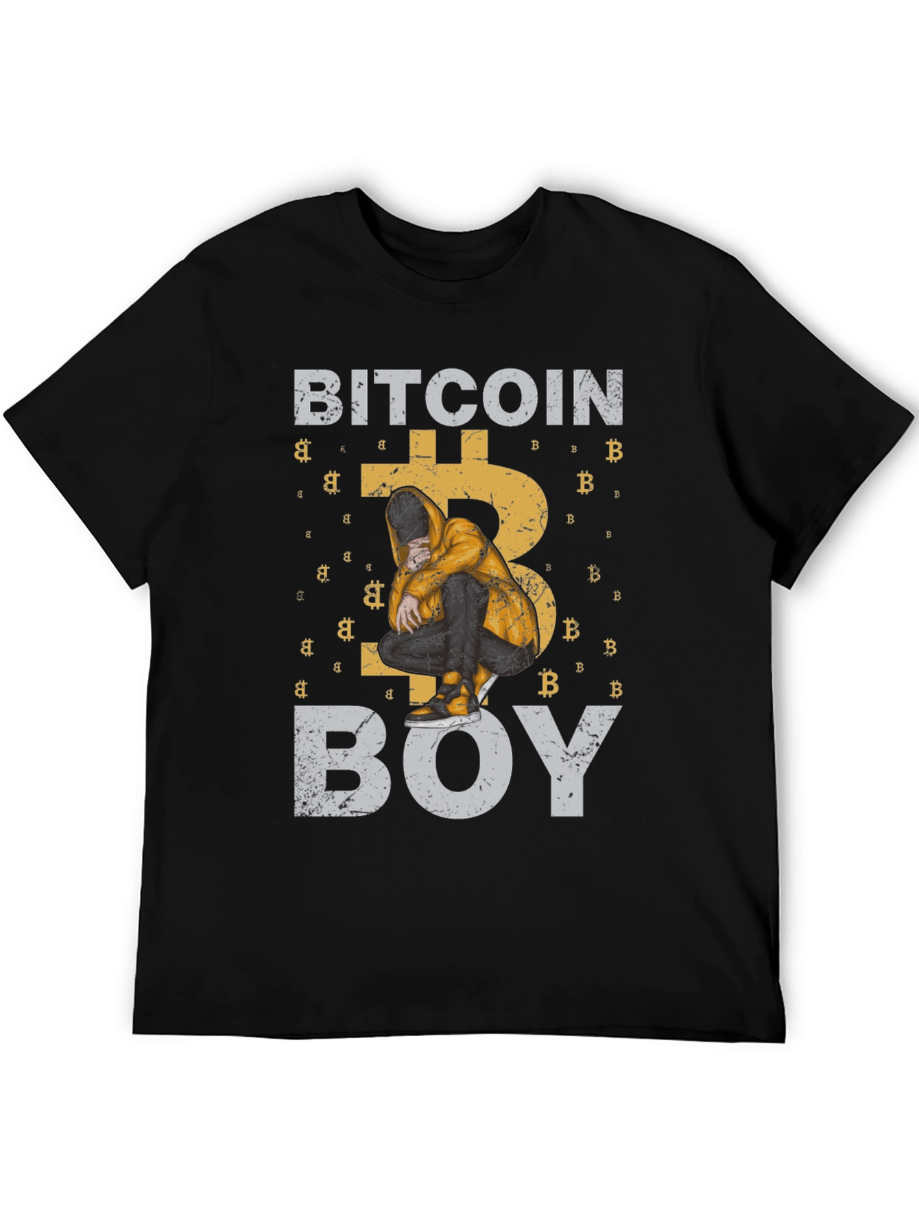 Bitcoin Boy Graphic T-Shirt - Crypto Tee