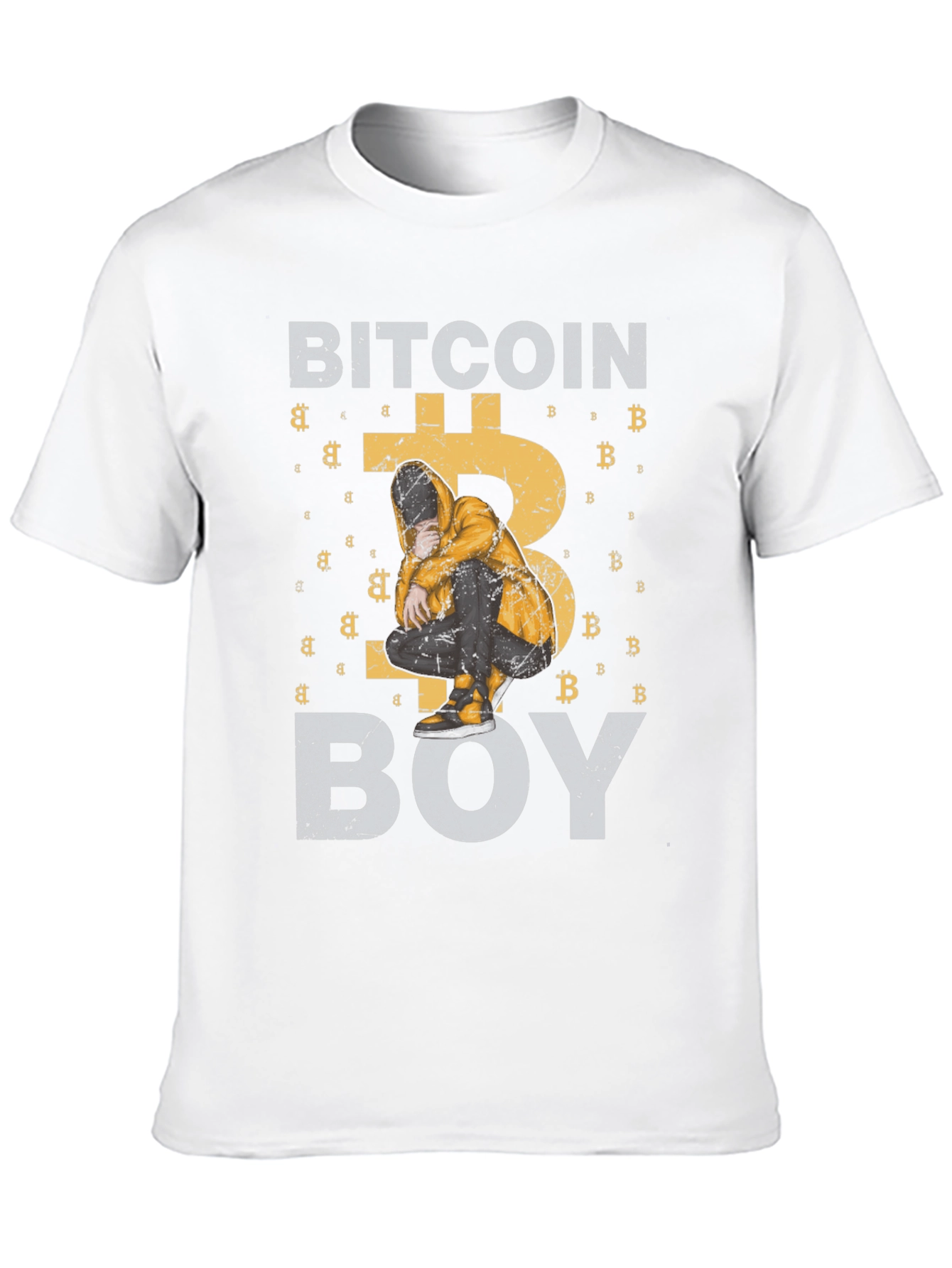Bitcoin Boy Graphic T-Shirt - Crypto Tee