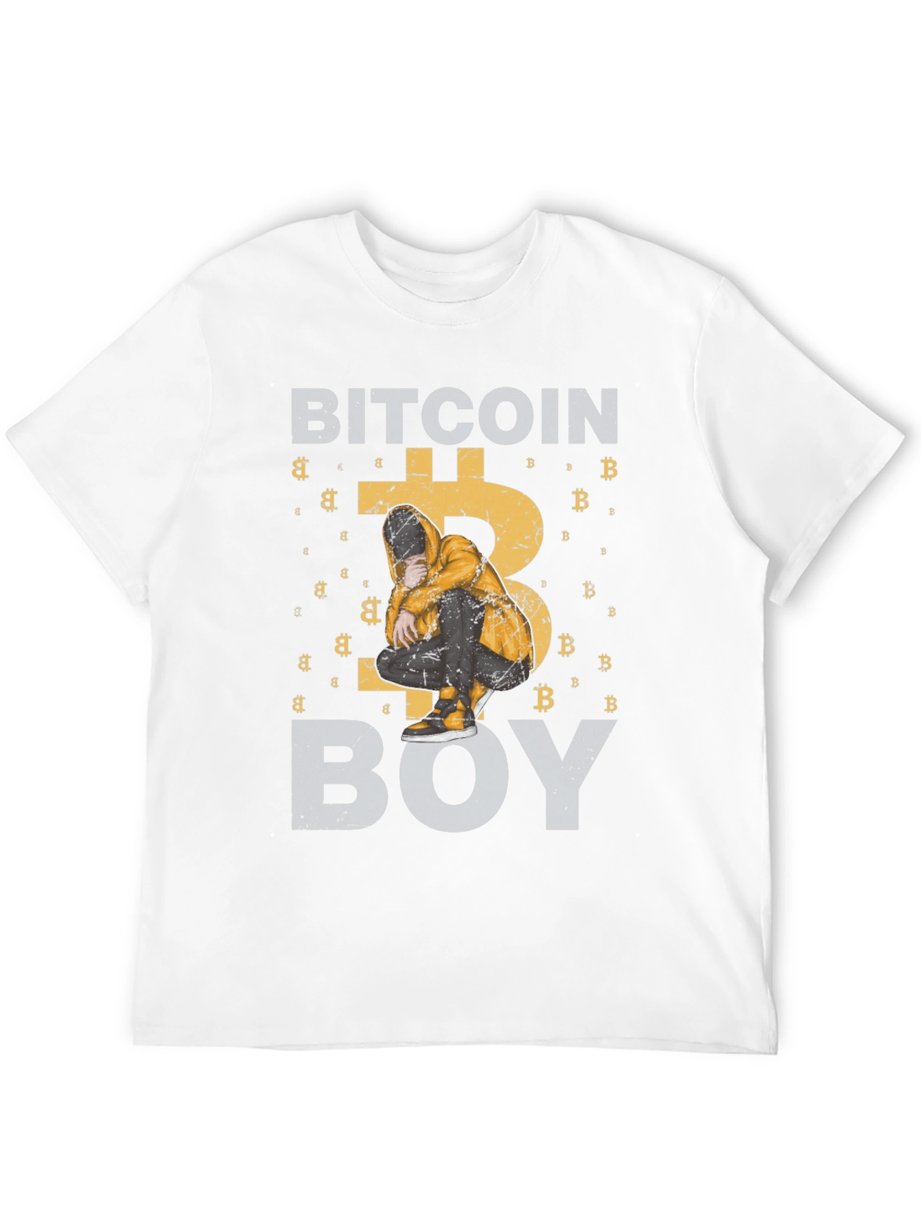 Bitcoin Boy Graphic T-Shirt - Crypto Tee