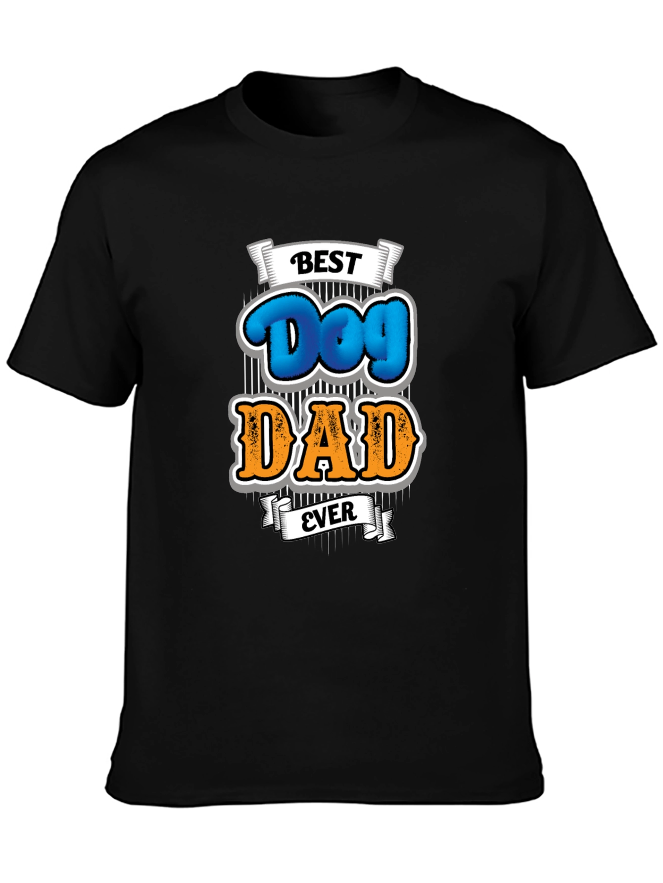 Best Dog Dad Ever T-Shirt Fathers Day Gift