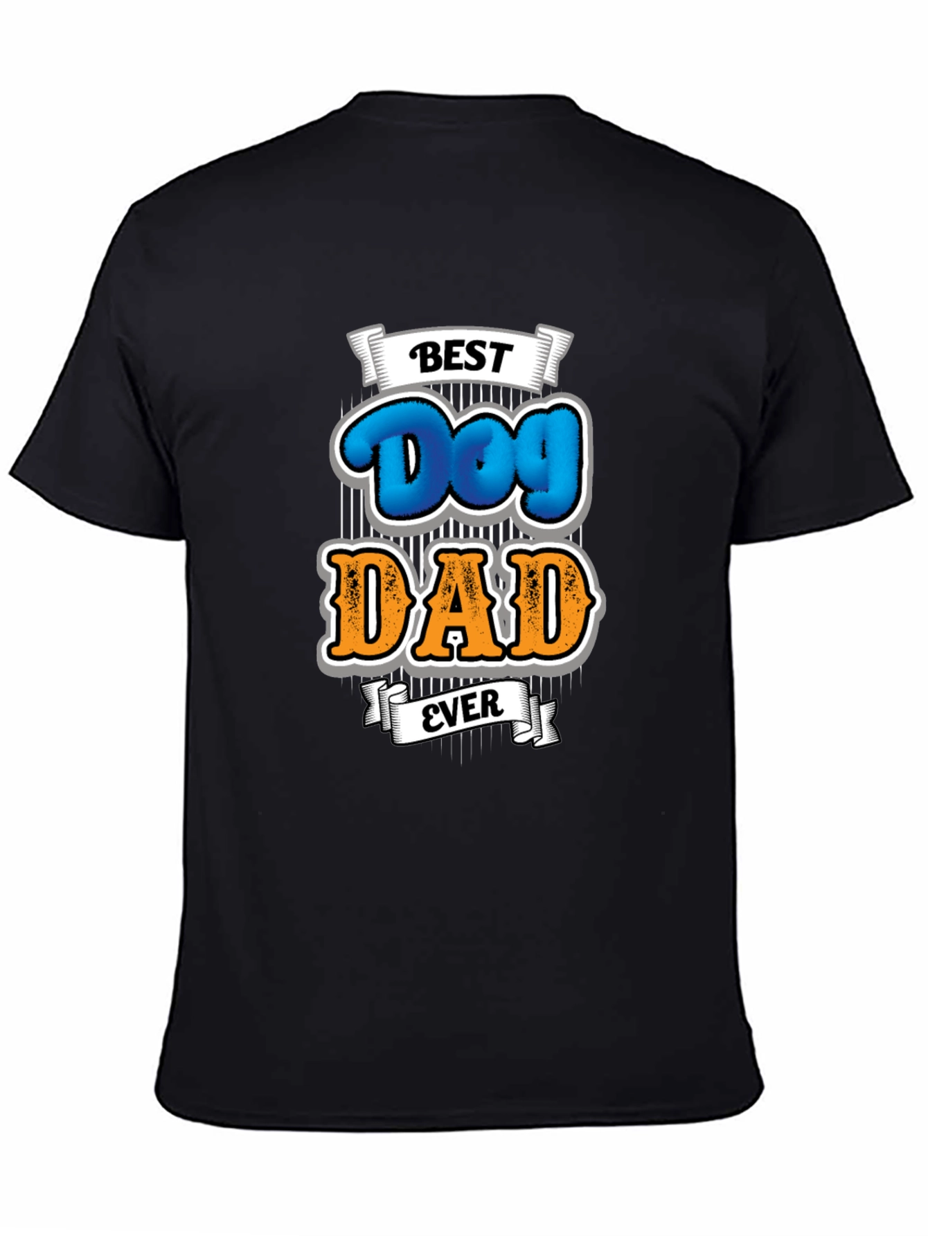 Best Dog Dad Ever T-Shirt Fathers Day Gift