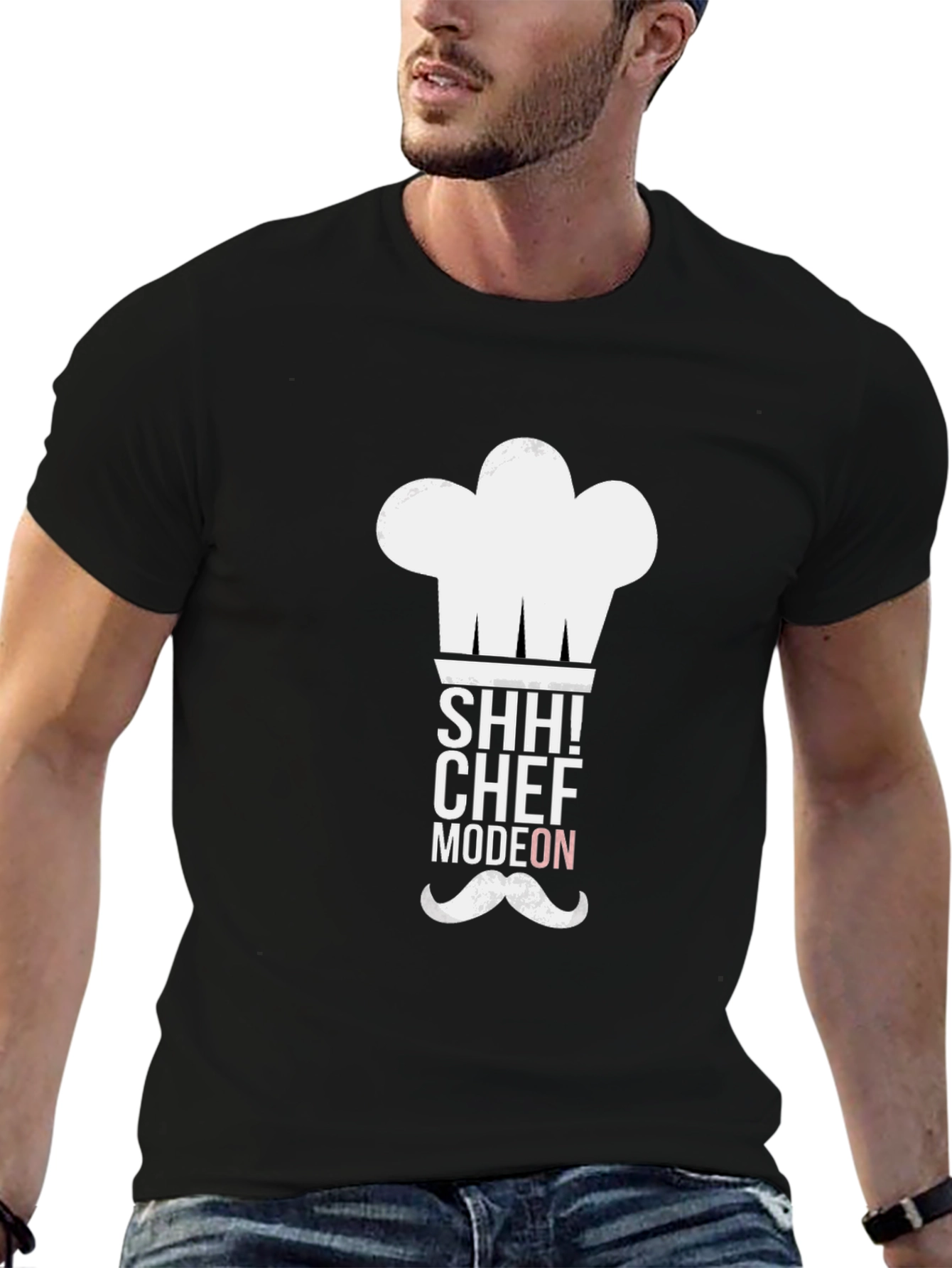SHH! Chef Mode On T-Shirt - Funny Cook Gift