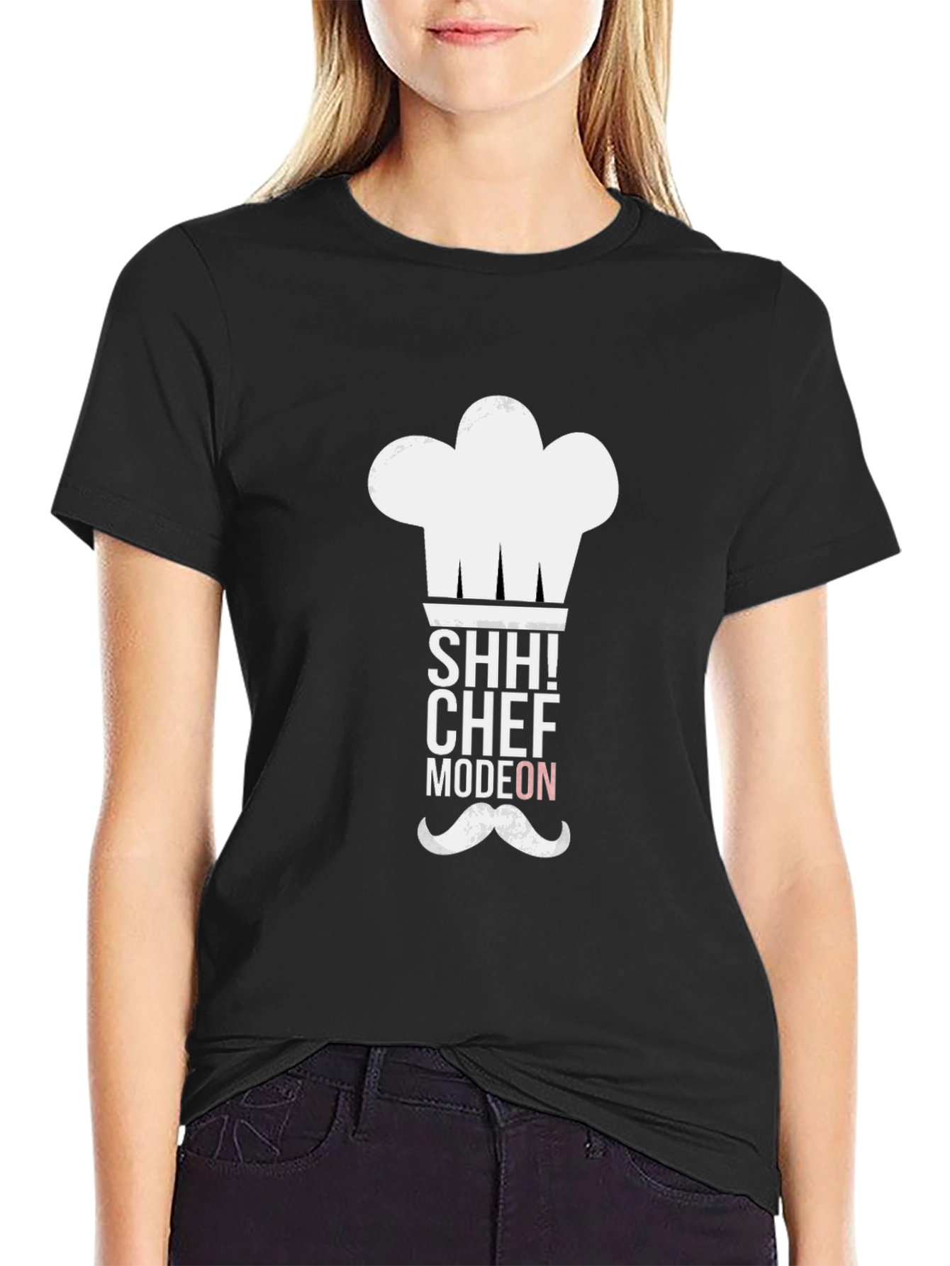 SHH! Chef Mode On T-Shirt - Funny Cook Gift