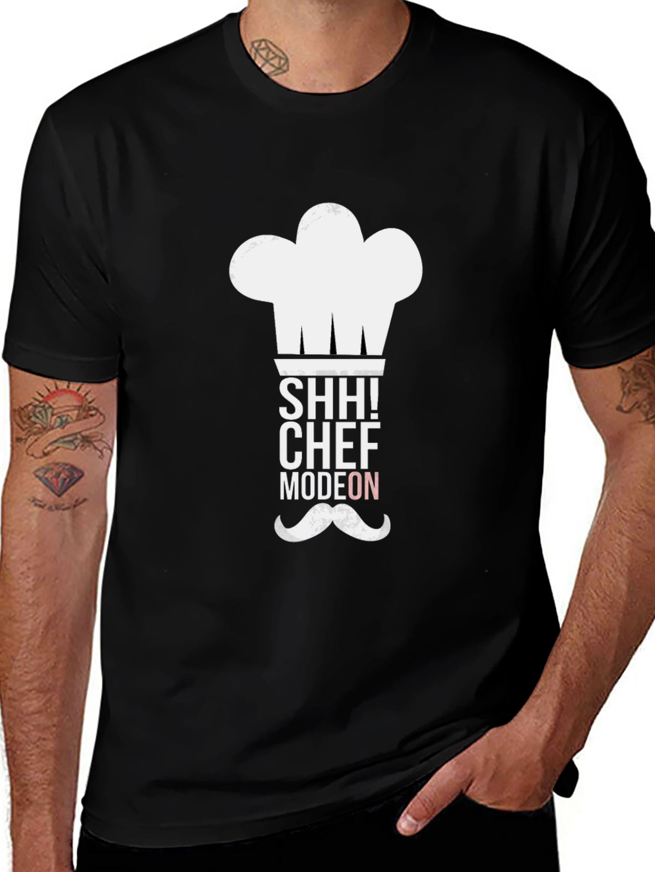 SHH! Chef Mode On T-Shirt - Funny Cook Gift
