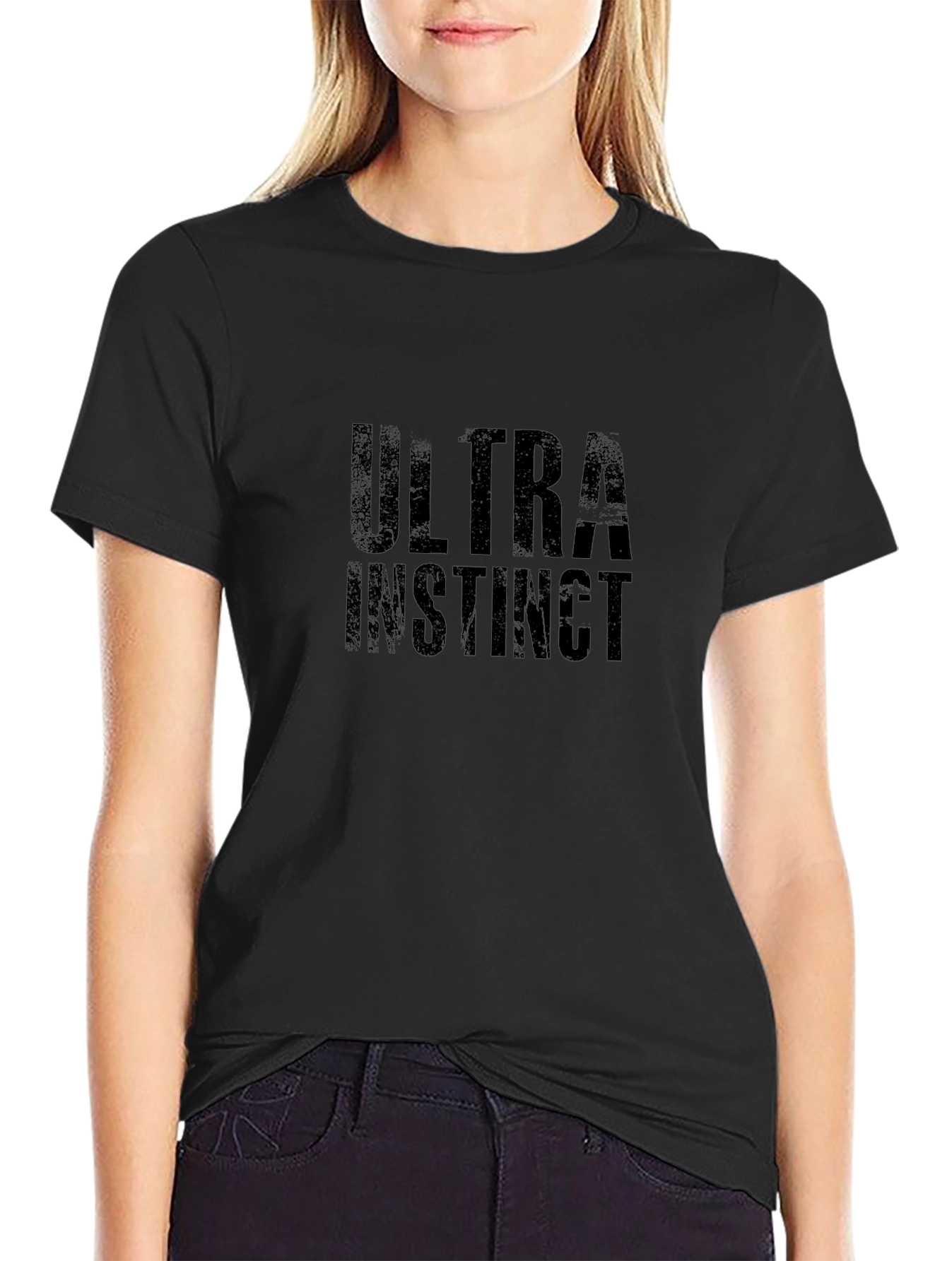 Ultra Instinct Black T-Shirt - Dragon Ball Inspired