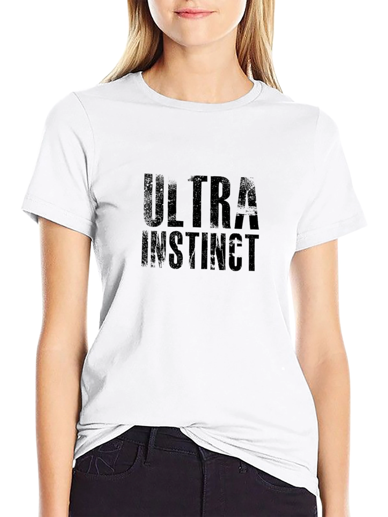 Ultra Instinct Black T-Shirt - Dragon Ball Inspired