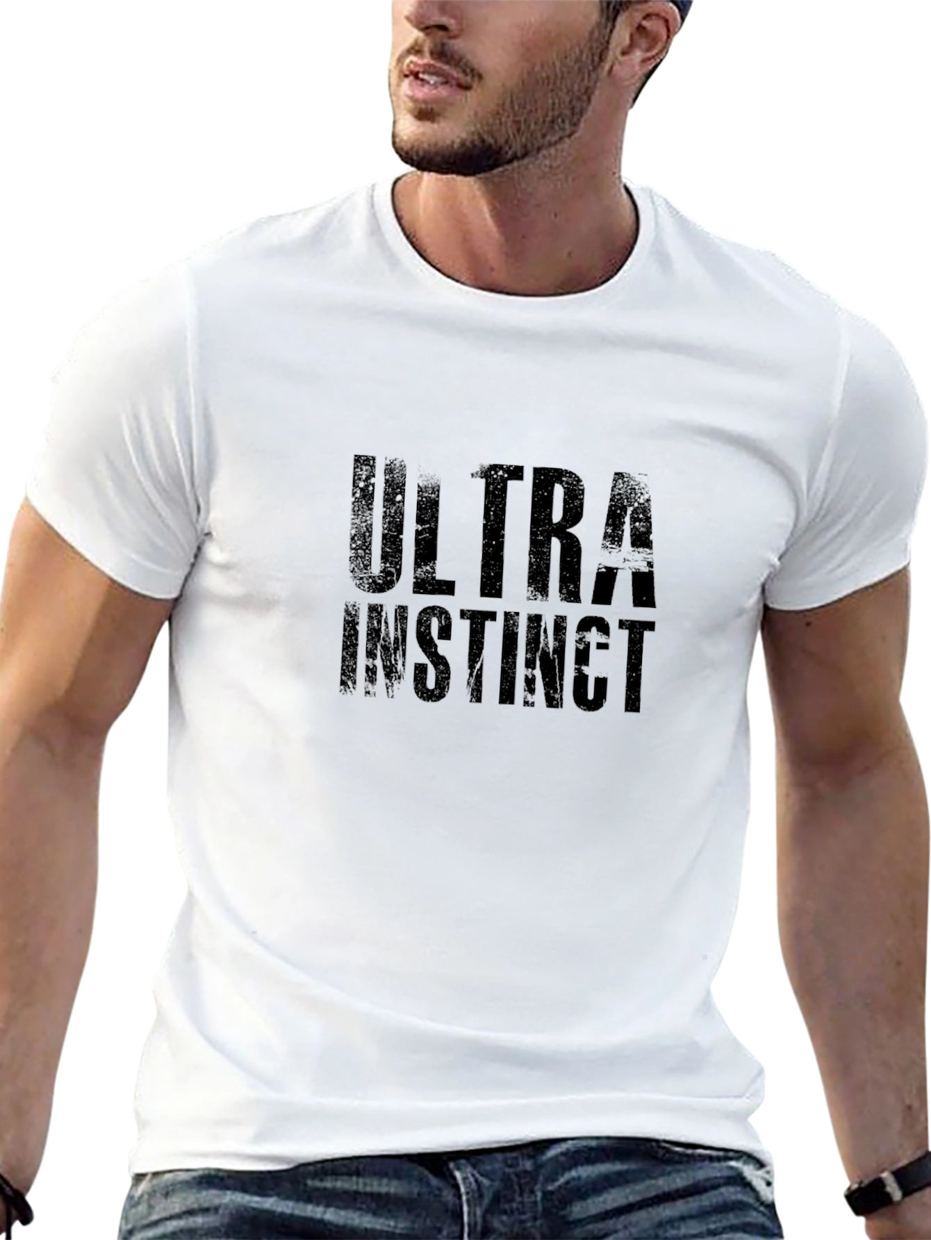 Ultra Instinct Black T-Shirt - Dragon Ball Inspired