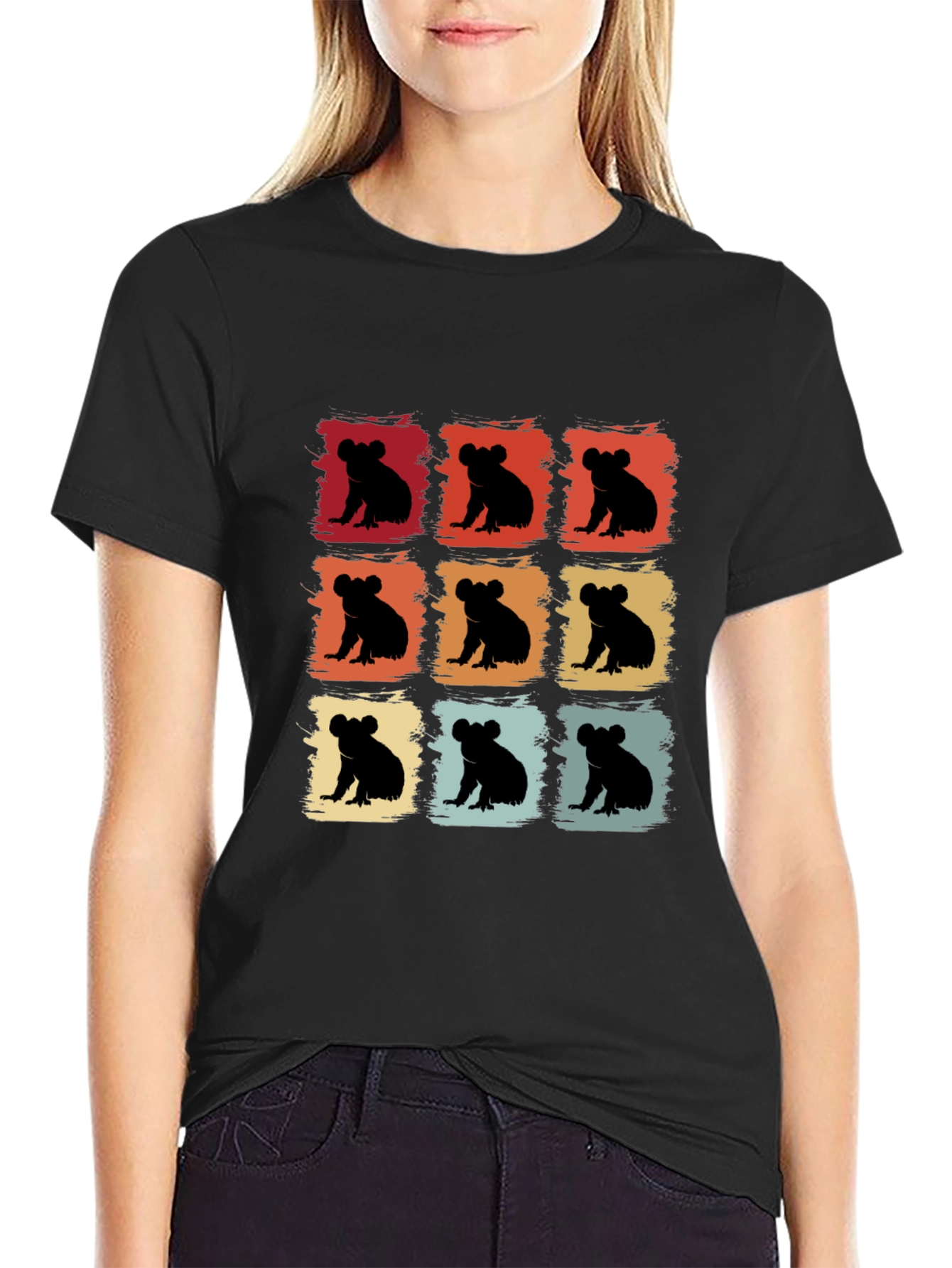 Retro Koala Graphic T-Shirt
