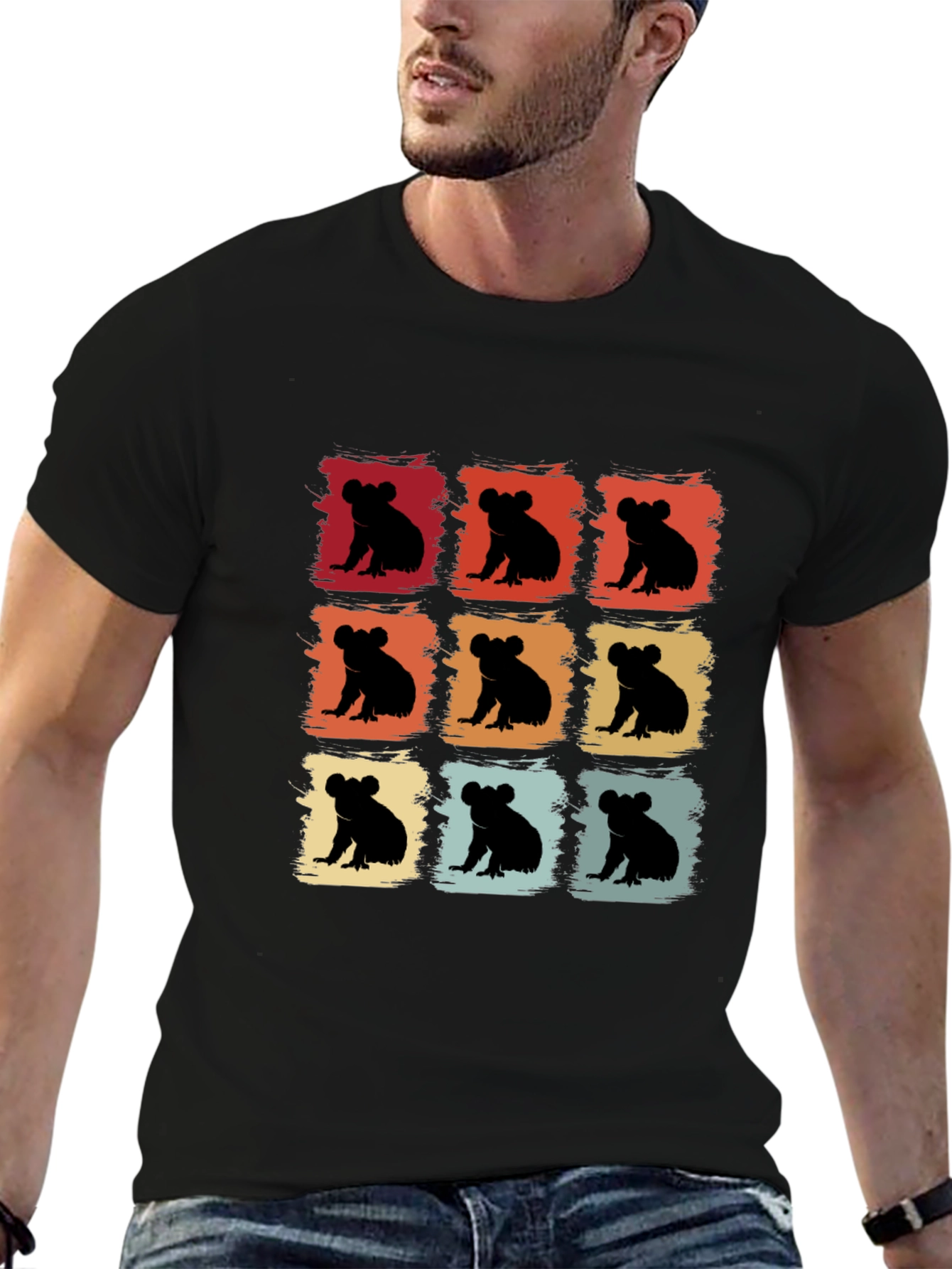 Retro Koala Graphic T-Shirt