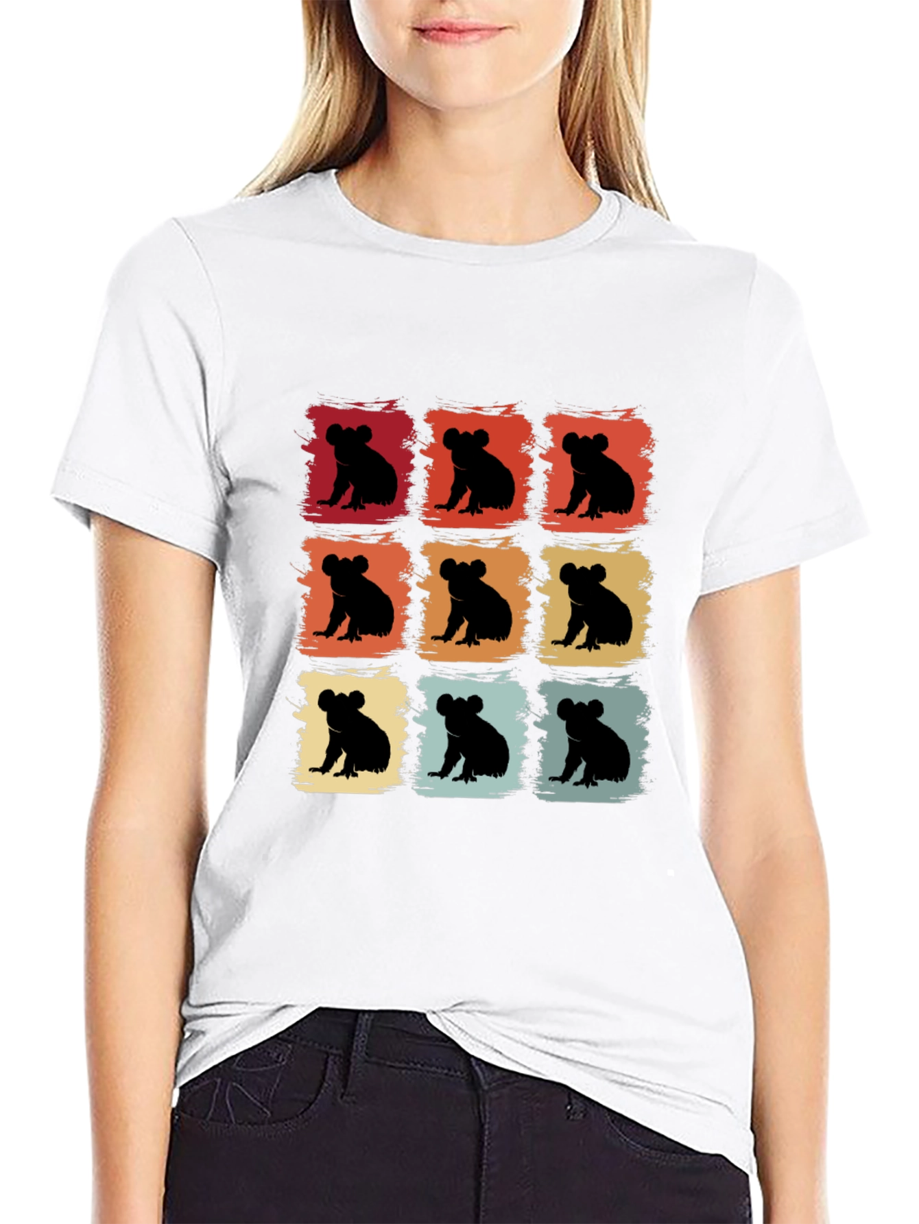 Retro Koala Graphic T-Shirt