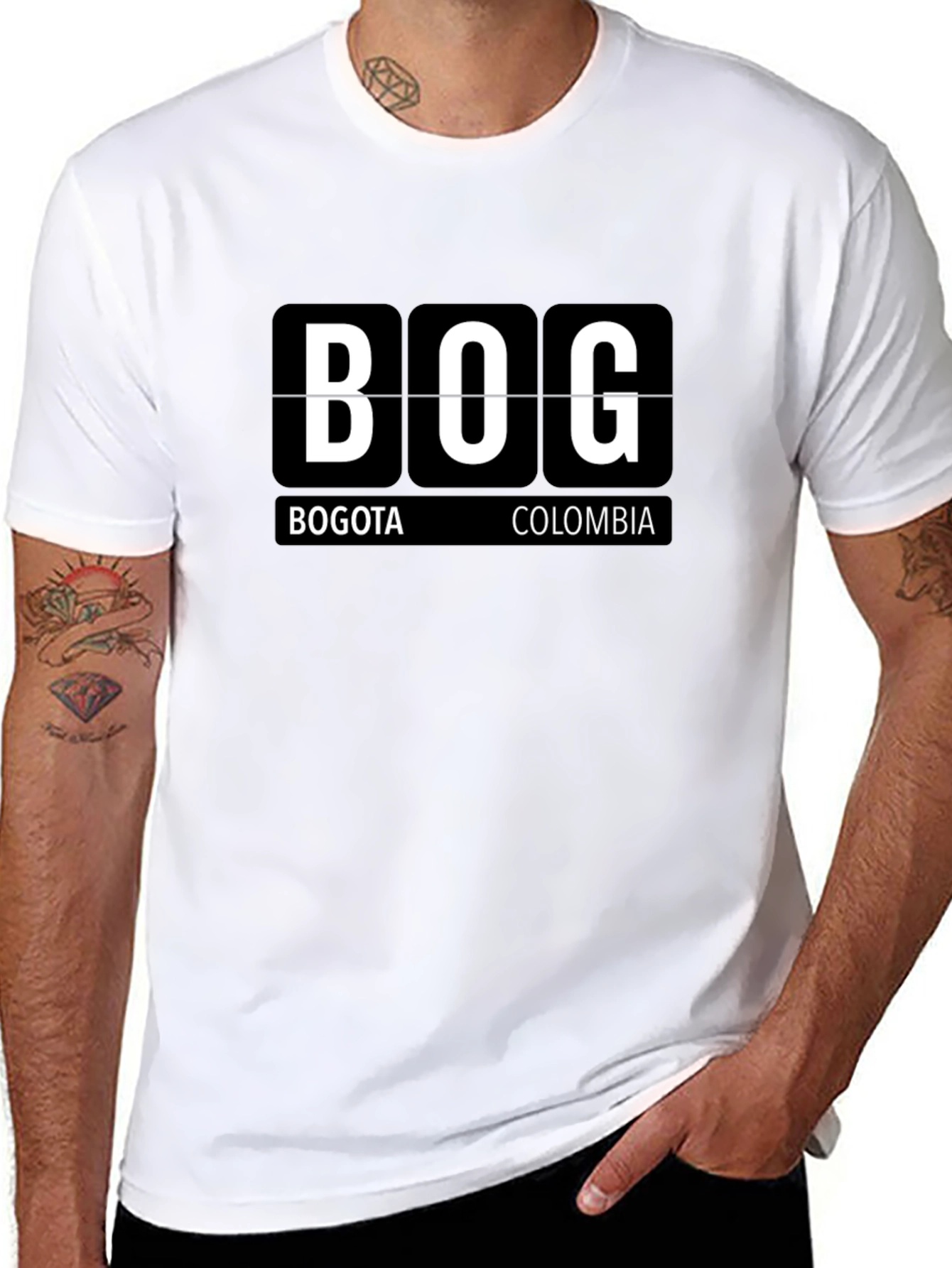 BOG Airport Code T-Shirt - Bogota Colombia