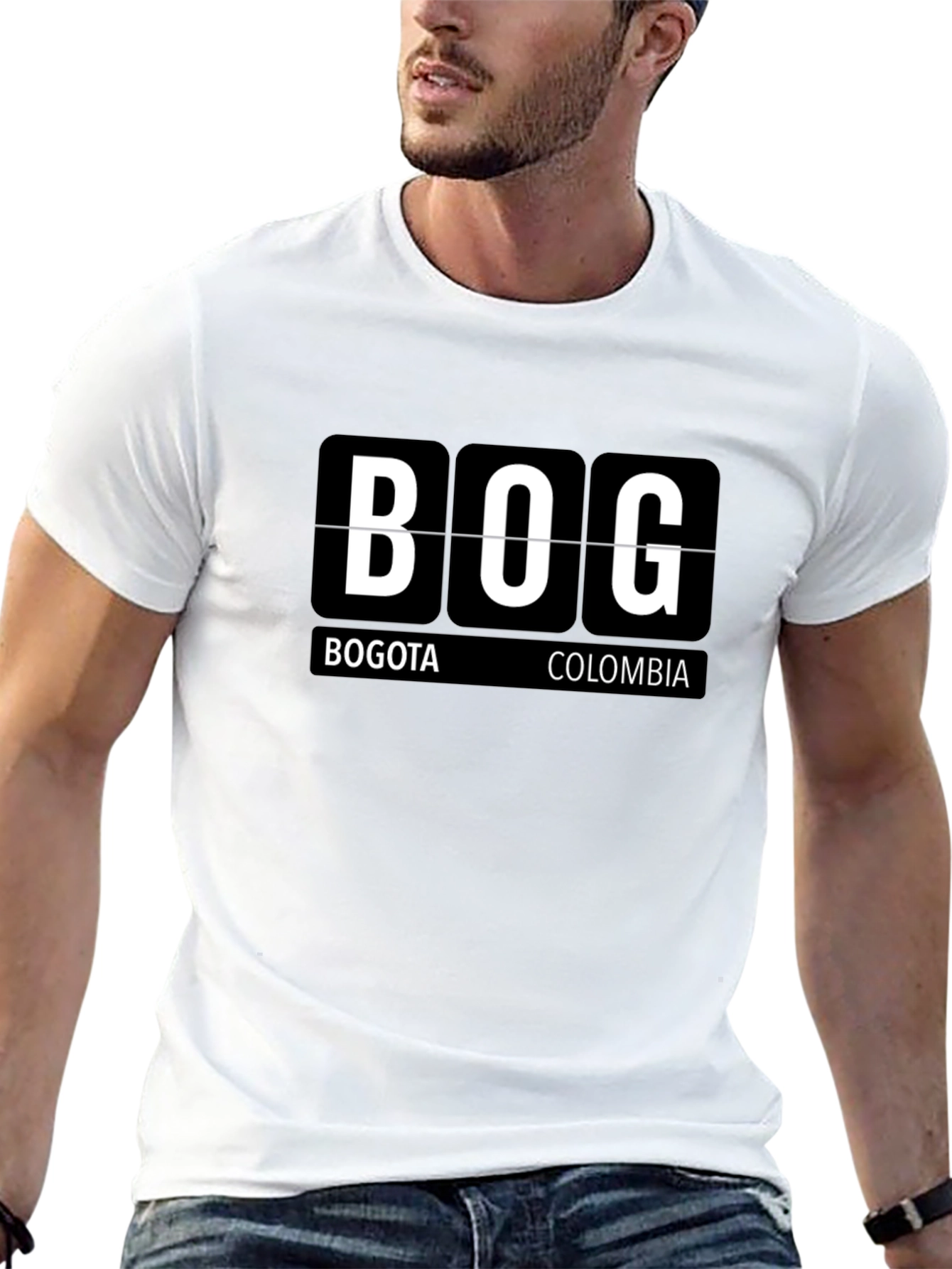 BOG Airport Code T-Shirt - Bogota Colombia