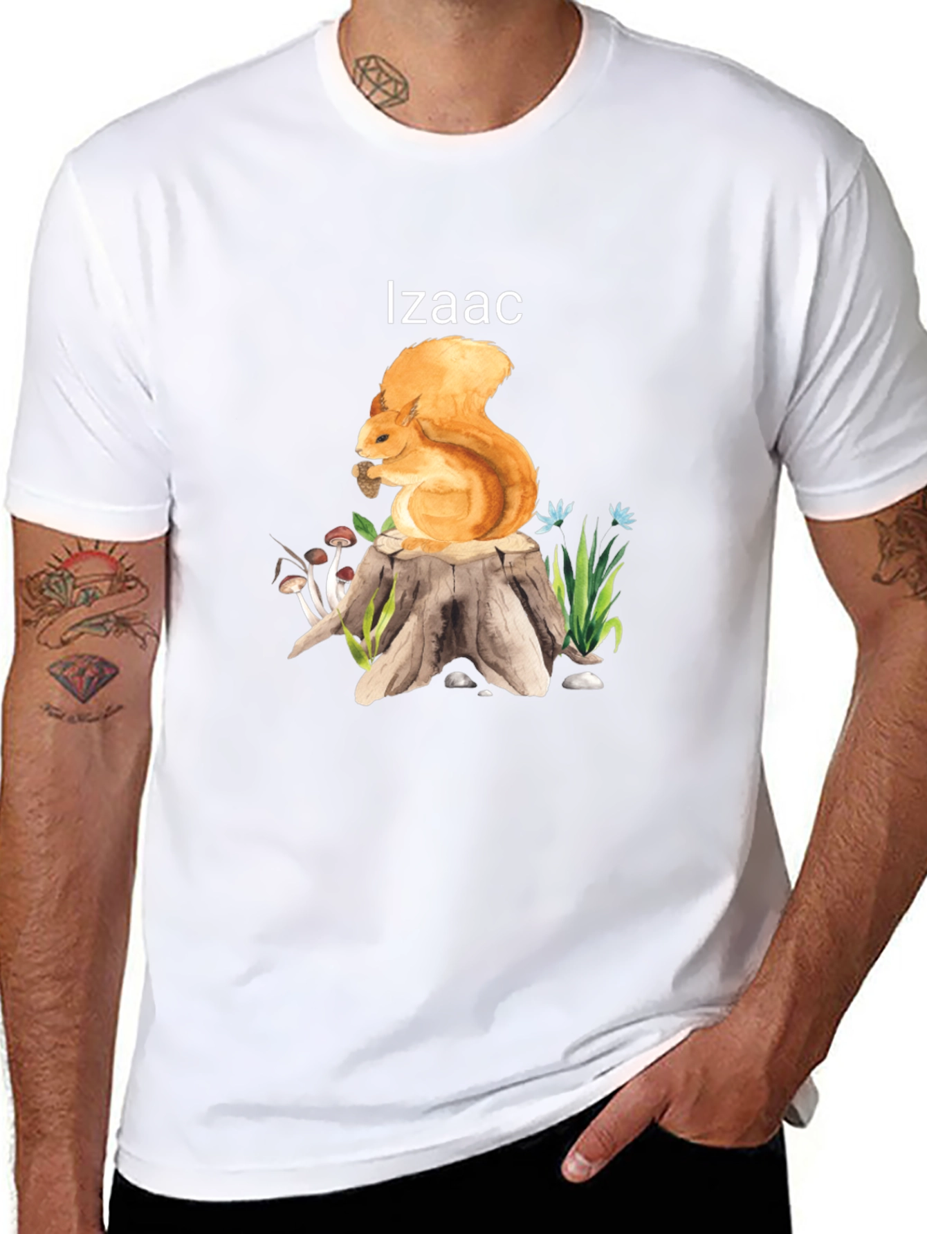Squirrel Personalized T-Shirt