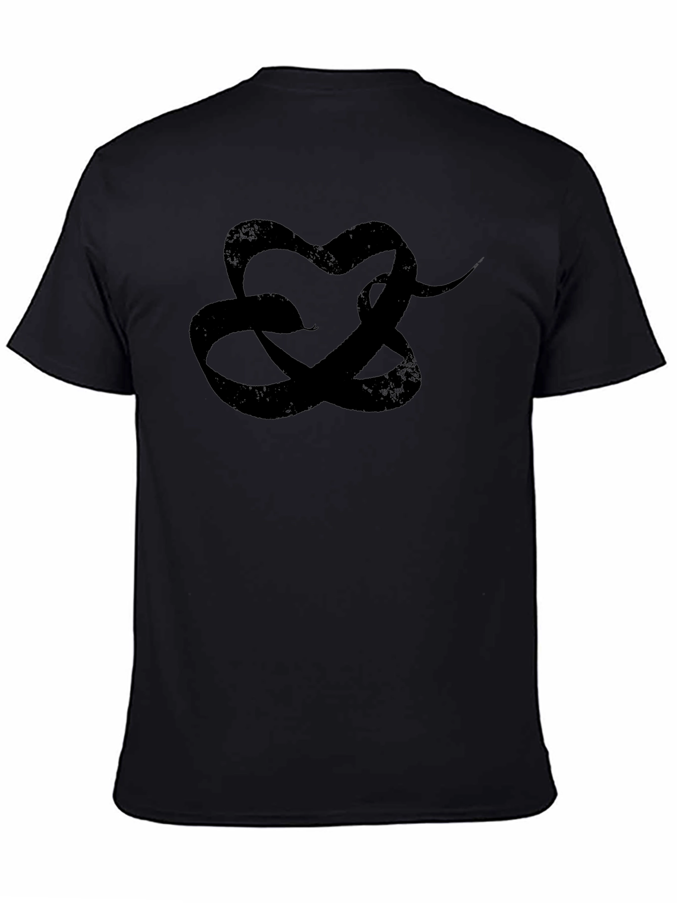 Snake Heart T-Shirt - Stylish Graphic Tee