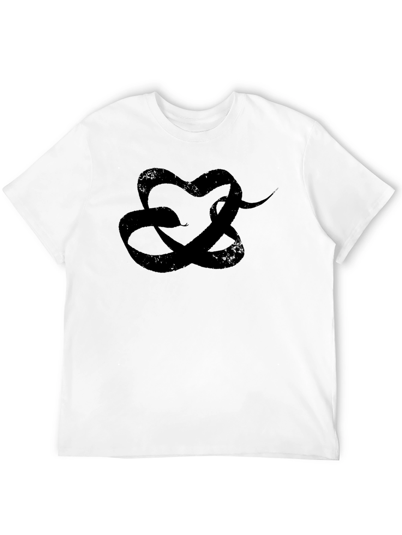 Snake Heart T-Shirt - Stylish Graphic Tee