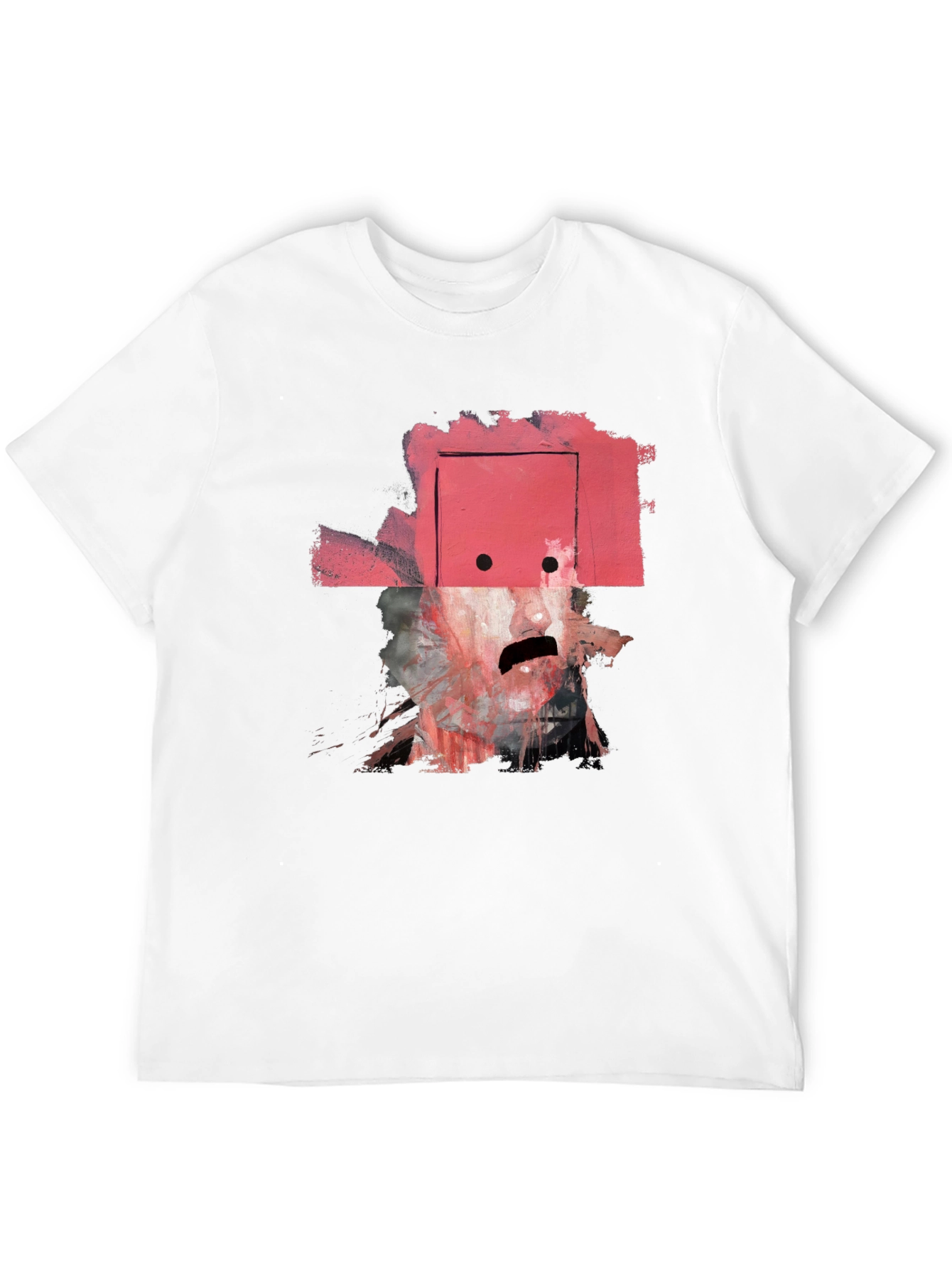 Abstract Art Graphic Tee - Modern Style