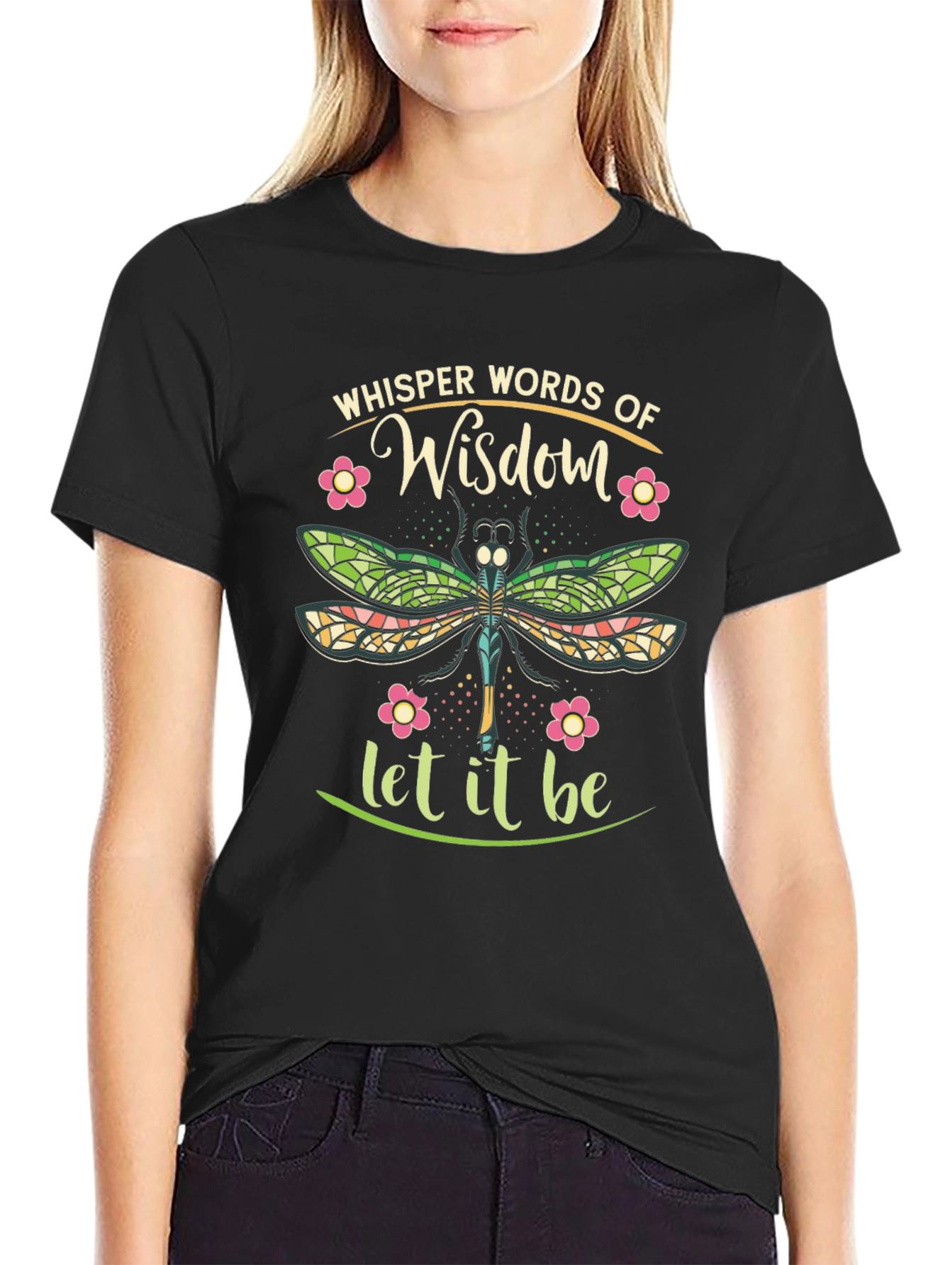Wisdom Dragonfly Graphic Tee