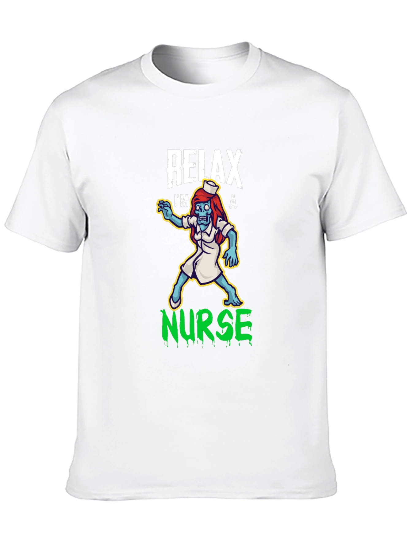 Relax Im a Nurse Zombie T-Shirt