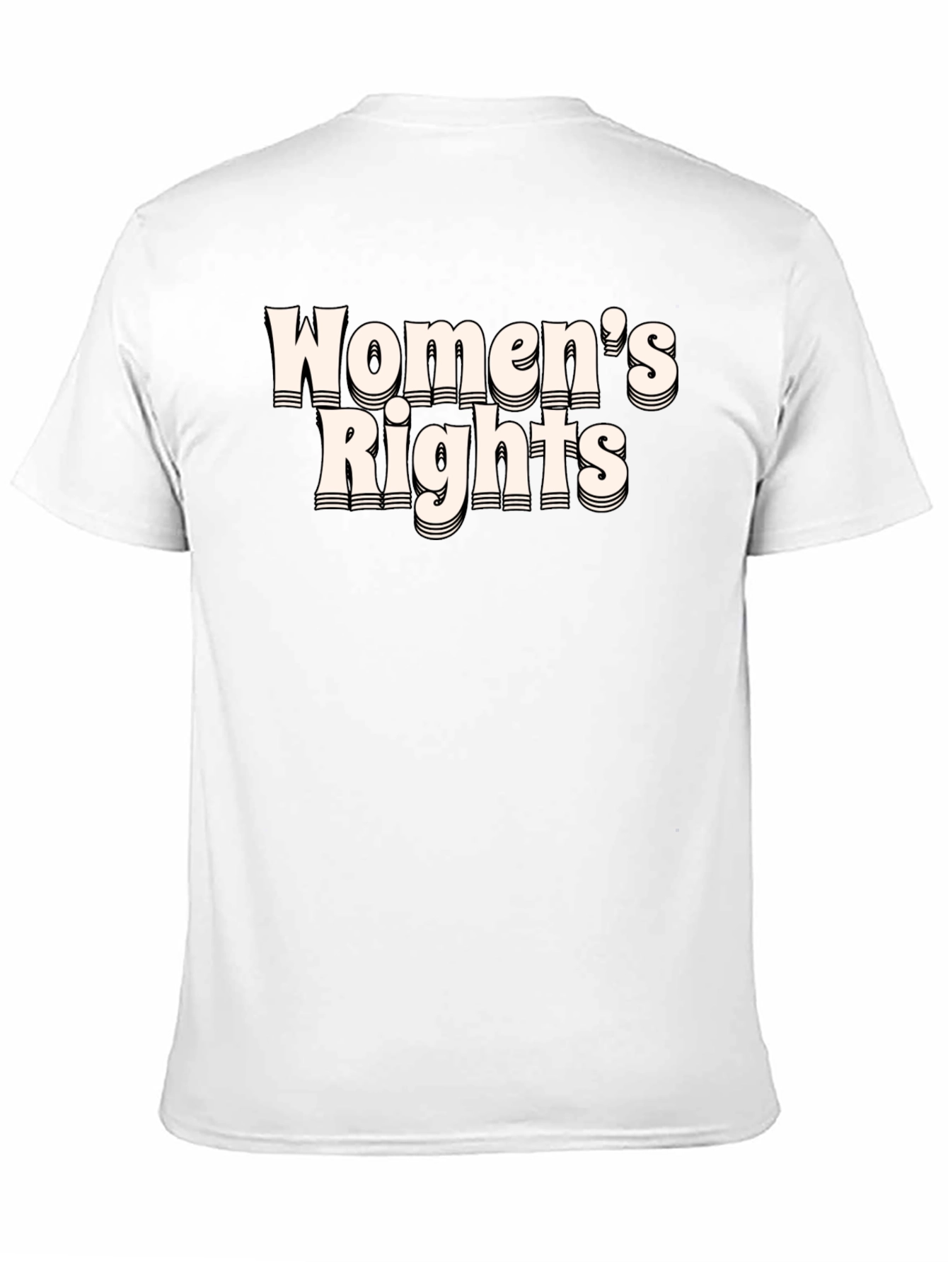 Womens Rights Graphic Tee - Black Activist T-Shirt