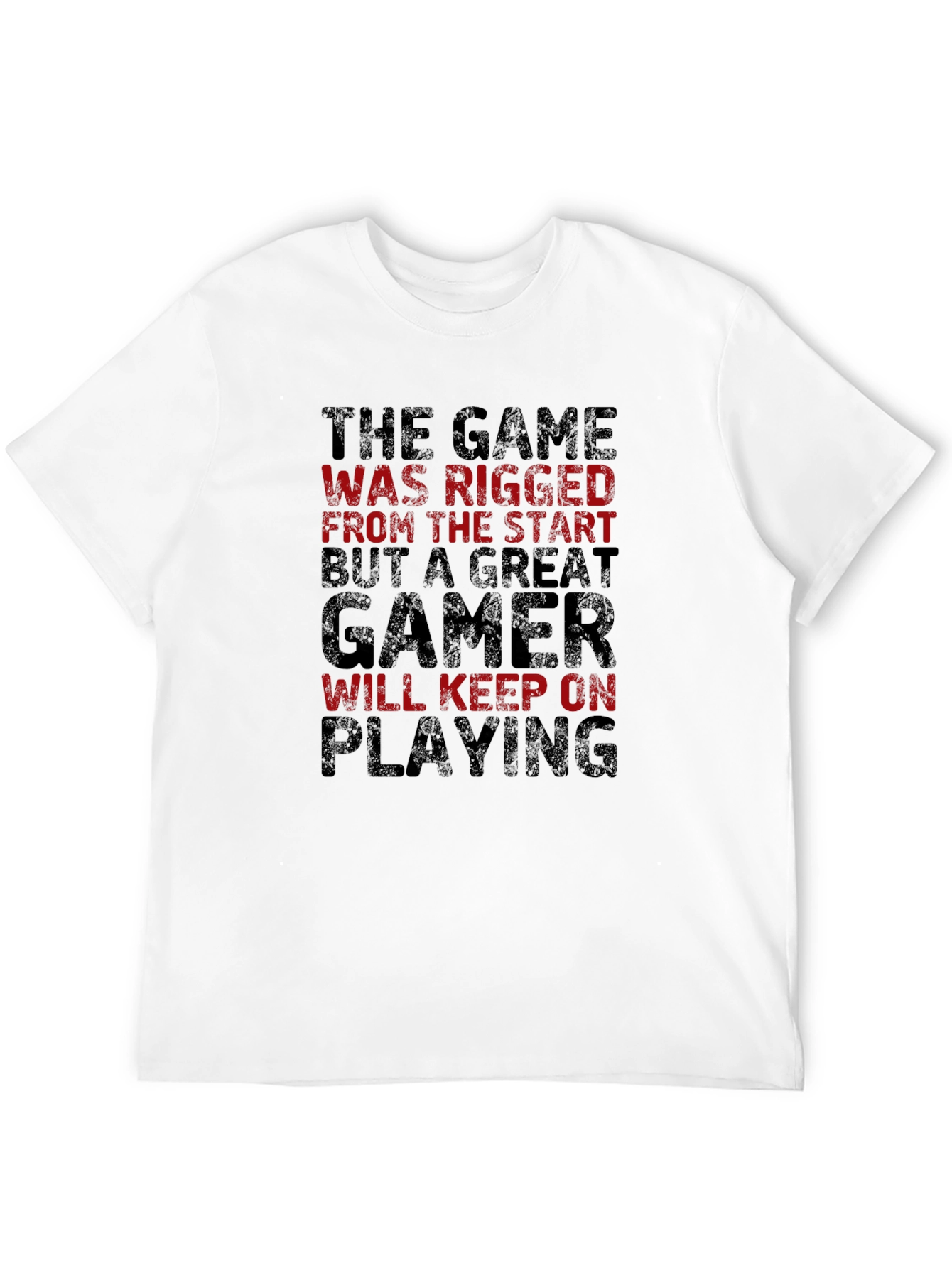The Game Was Rigged Mens Graphic T-Shirt