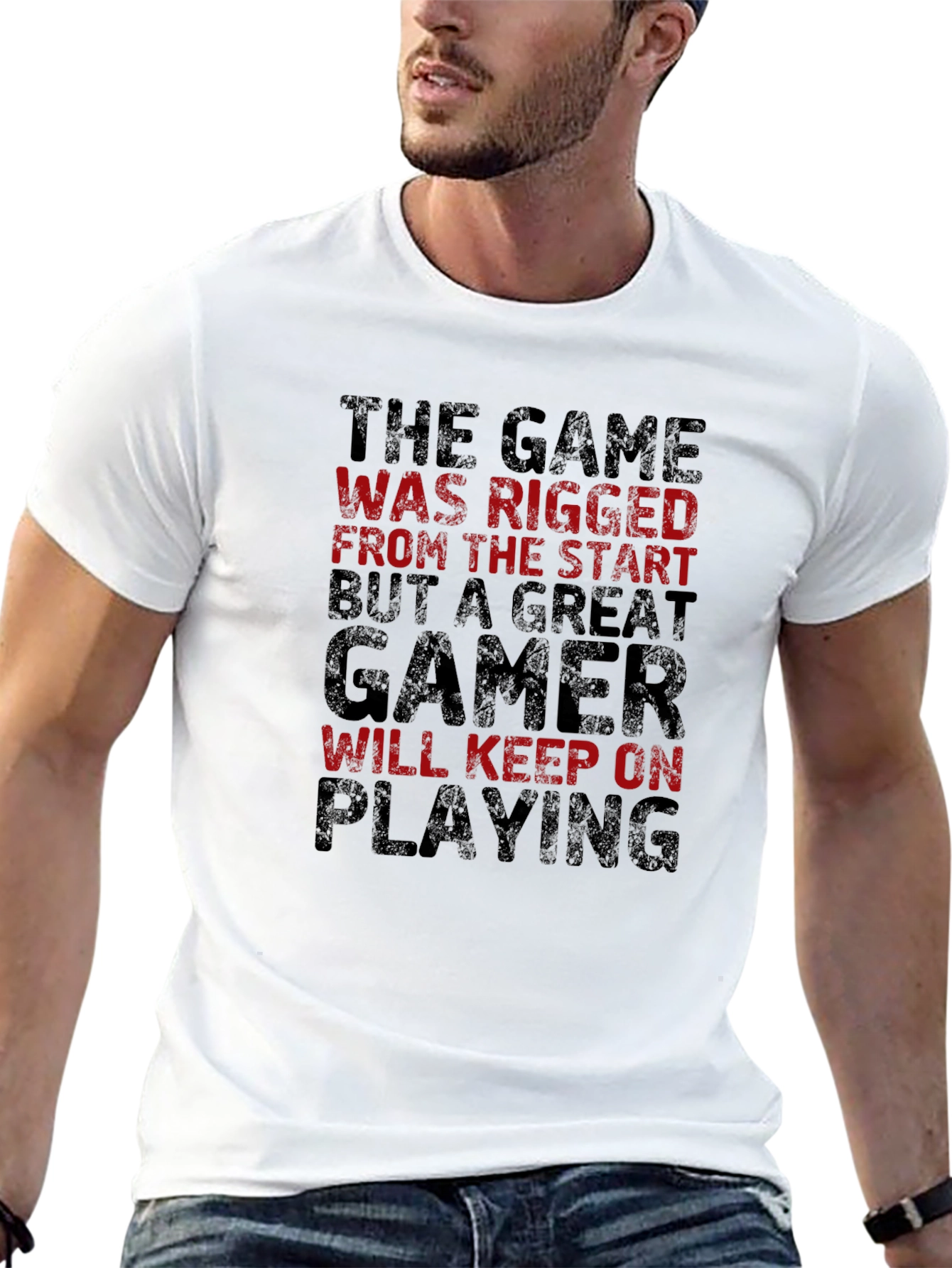 The Game Was Rigged Mens Graphic T-Shirt