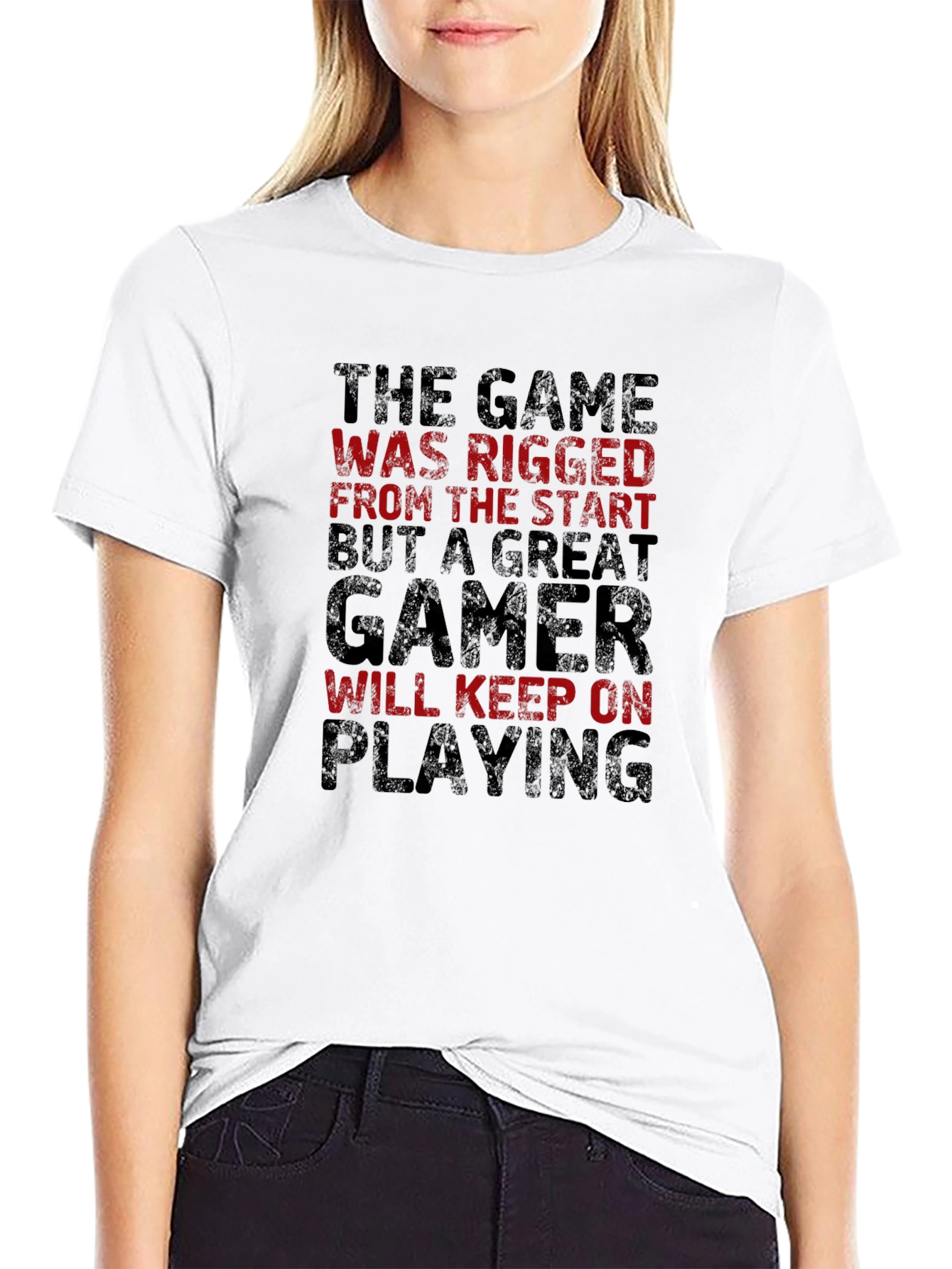 The Game Was Rigged Mens Graphic T-Shirt
