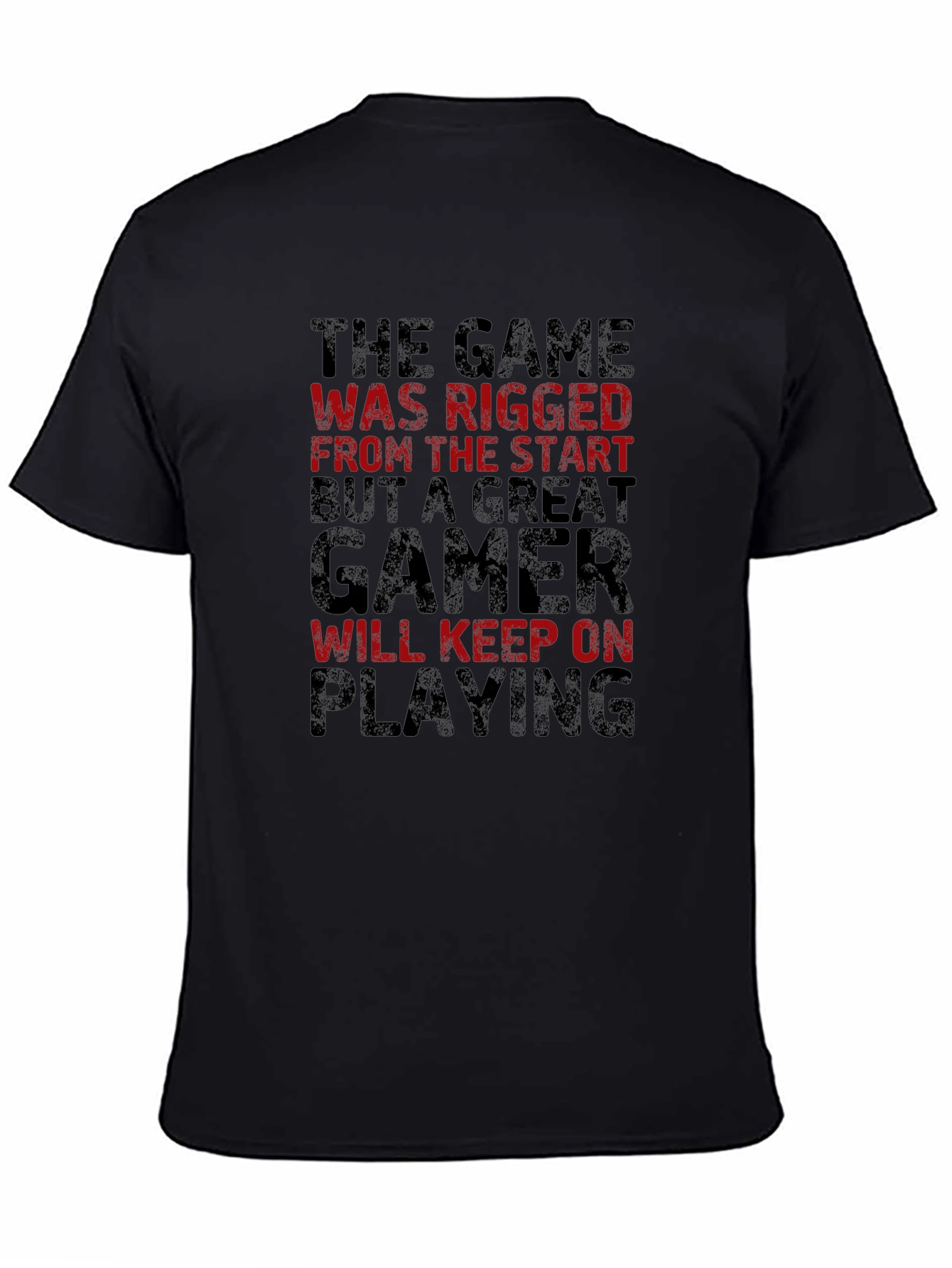 The Game Was Rigged Mens Graphic T-Shirt