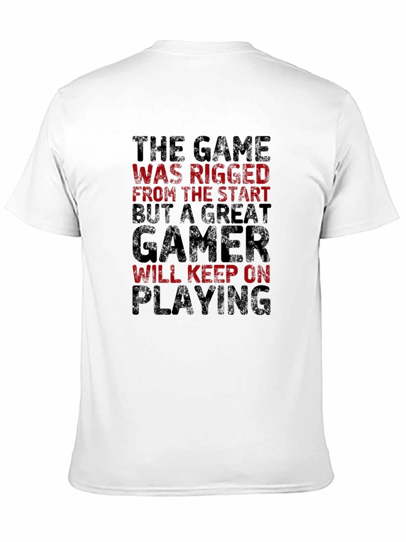 The Game Was Rigged Mens Graphic T-Shirt
