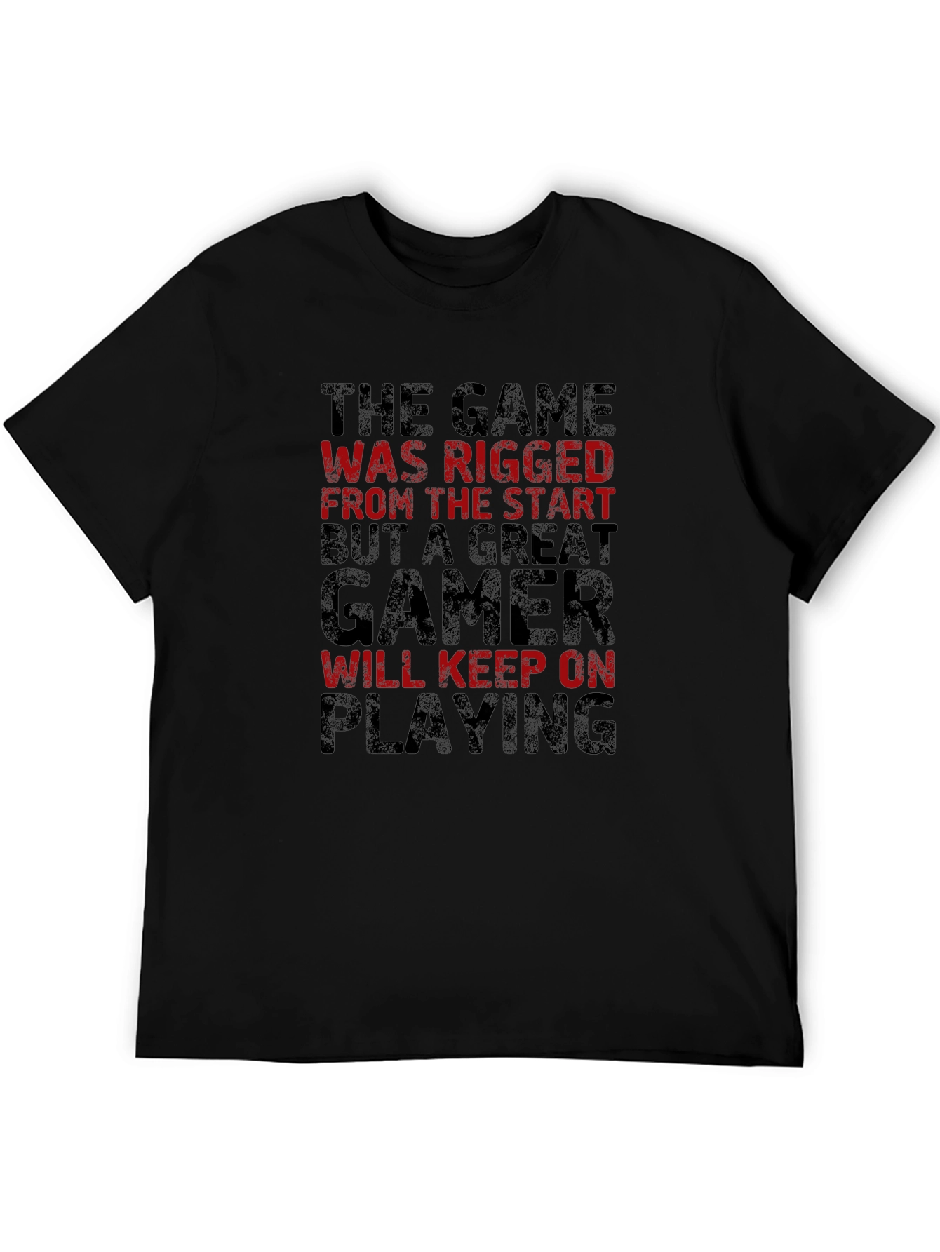 The Game Was Rigged Mens Graphic T-Shirt