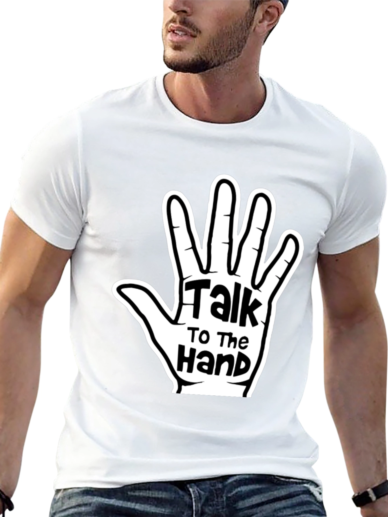 Talk To The Hand Graphic Tee