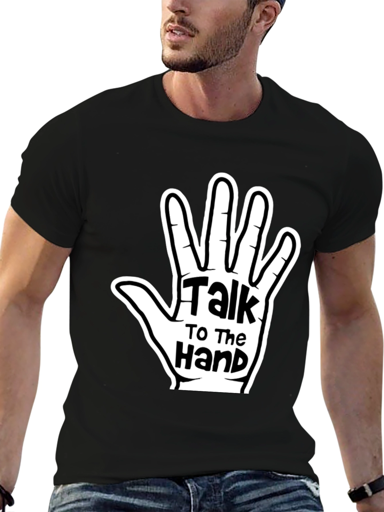 Talk To The Hand Graphic Tee
