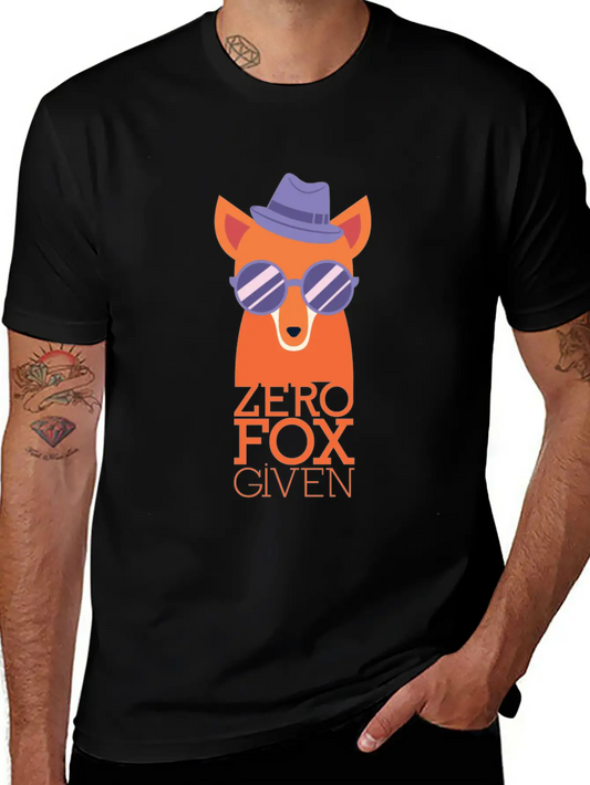 Zero Fox Given - Awesome Fox Lover Gift Lightweight Cotton T-Shirt – Daily Comfort Graphic Shirt