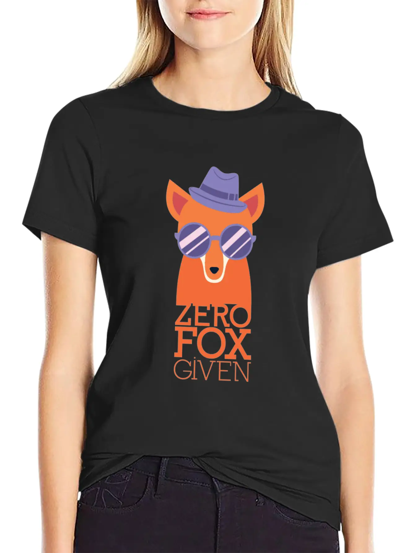 Zero Fox Given - Awesome Fox Lover Gift Lightweight Cotton T-Shirt – Daily Comfort Graphic Shirt