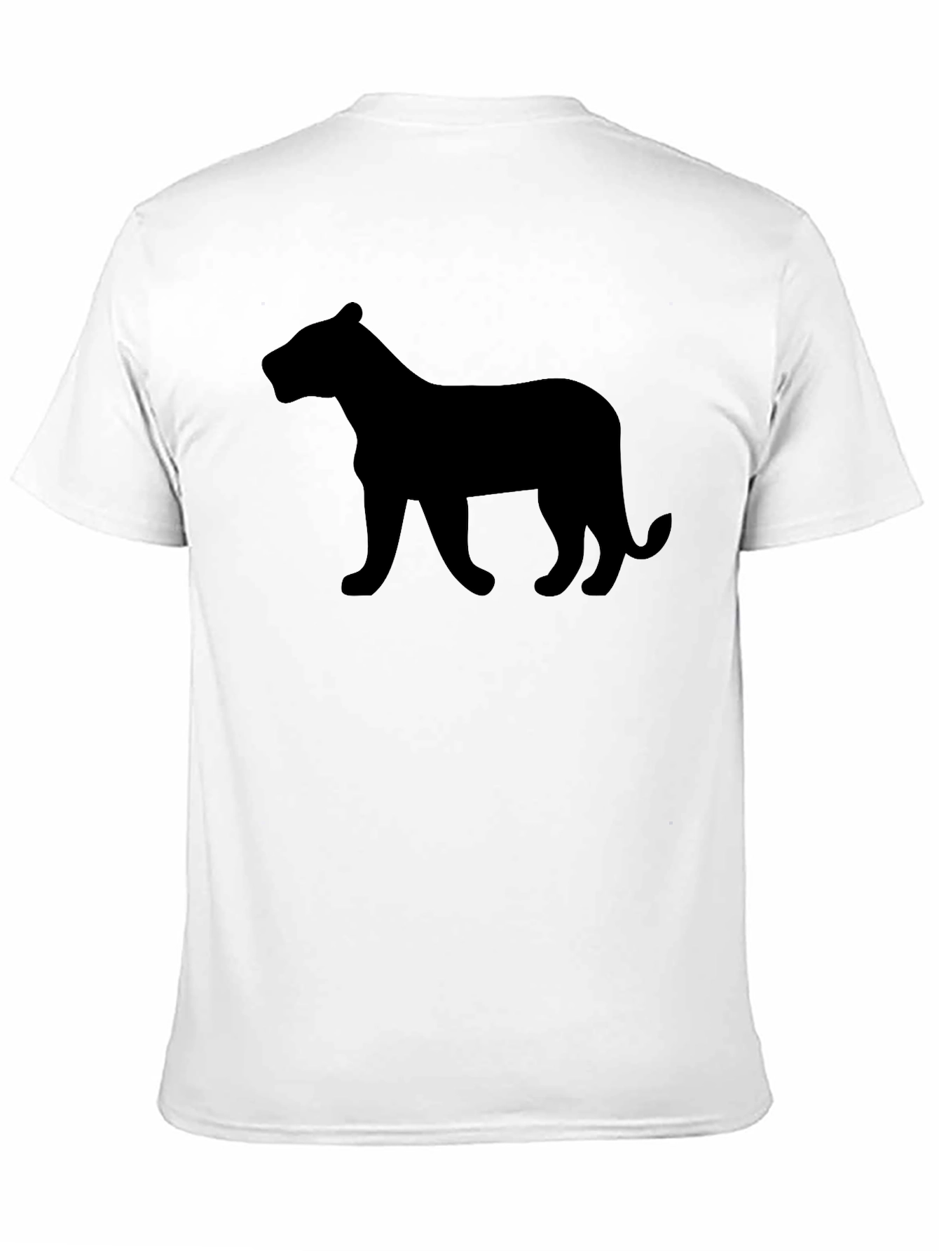 Black Panther Silhouette Tee - Stylish Mens Shirt